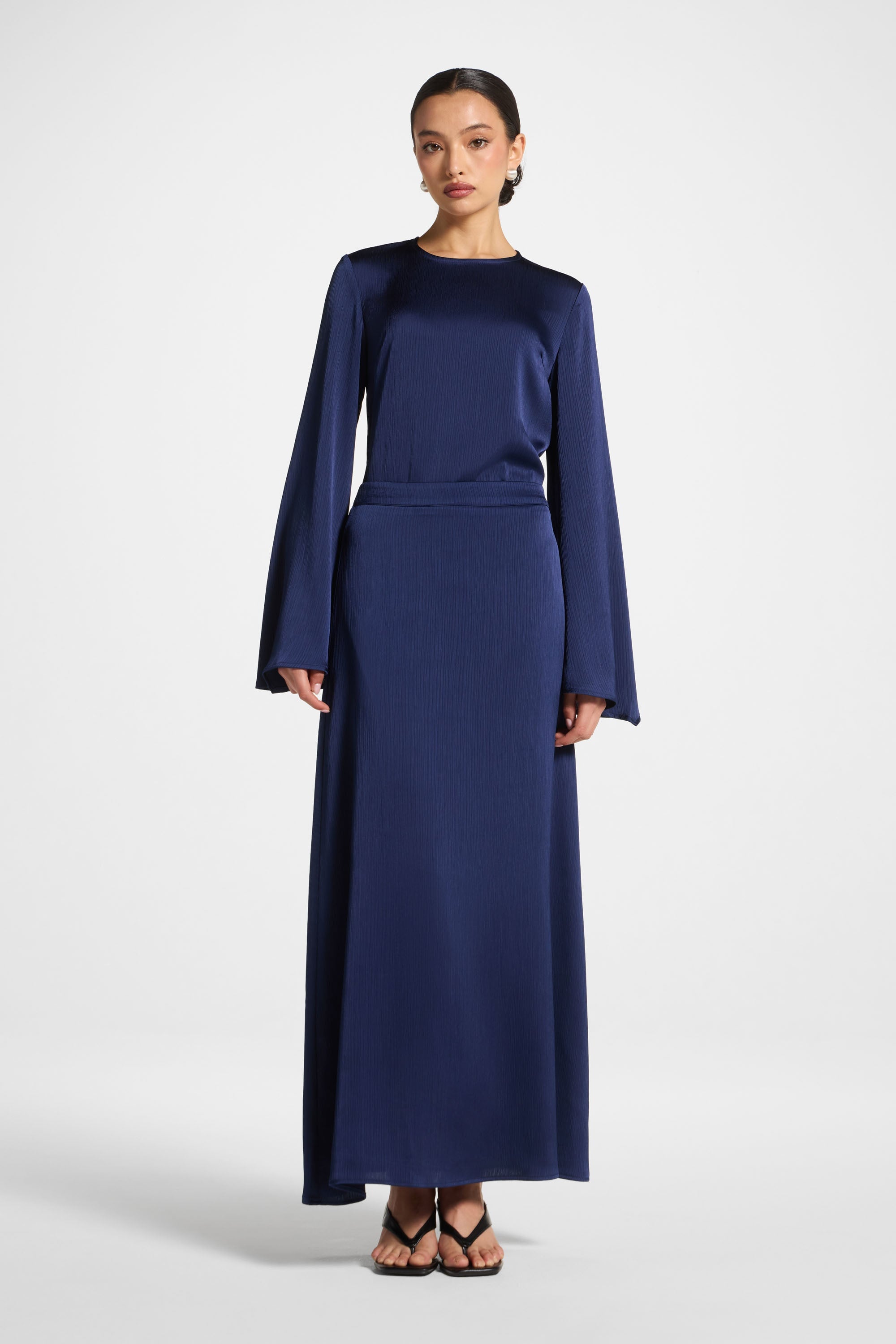 Top & Maxi Skirt Set - Twilight Abayas Veiled 