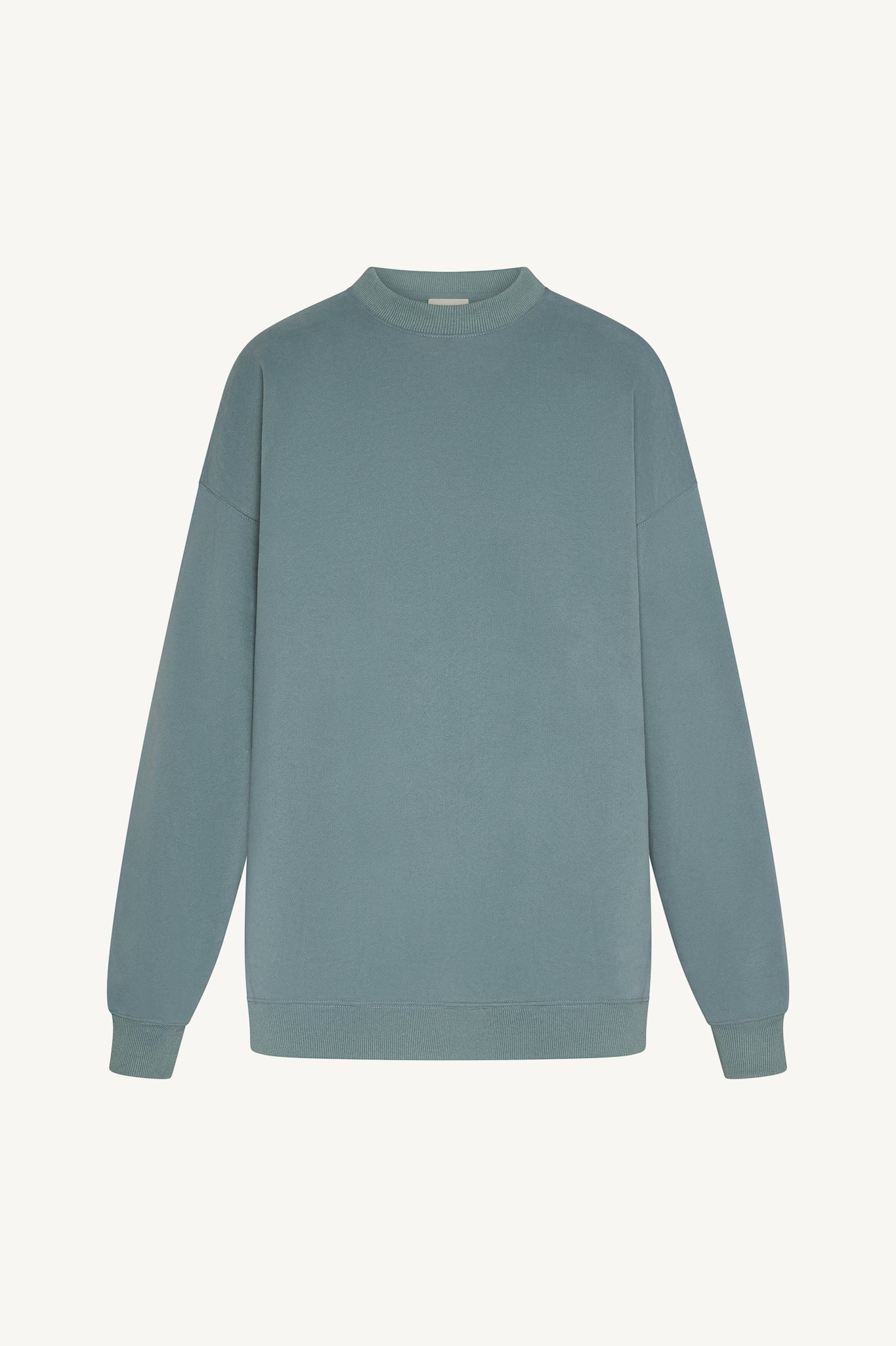 Unisex Mock Neck Sweatshirt - Steel Blue Abayas Veiled 