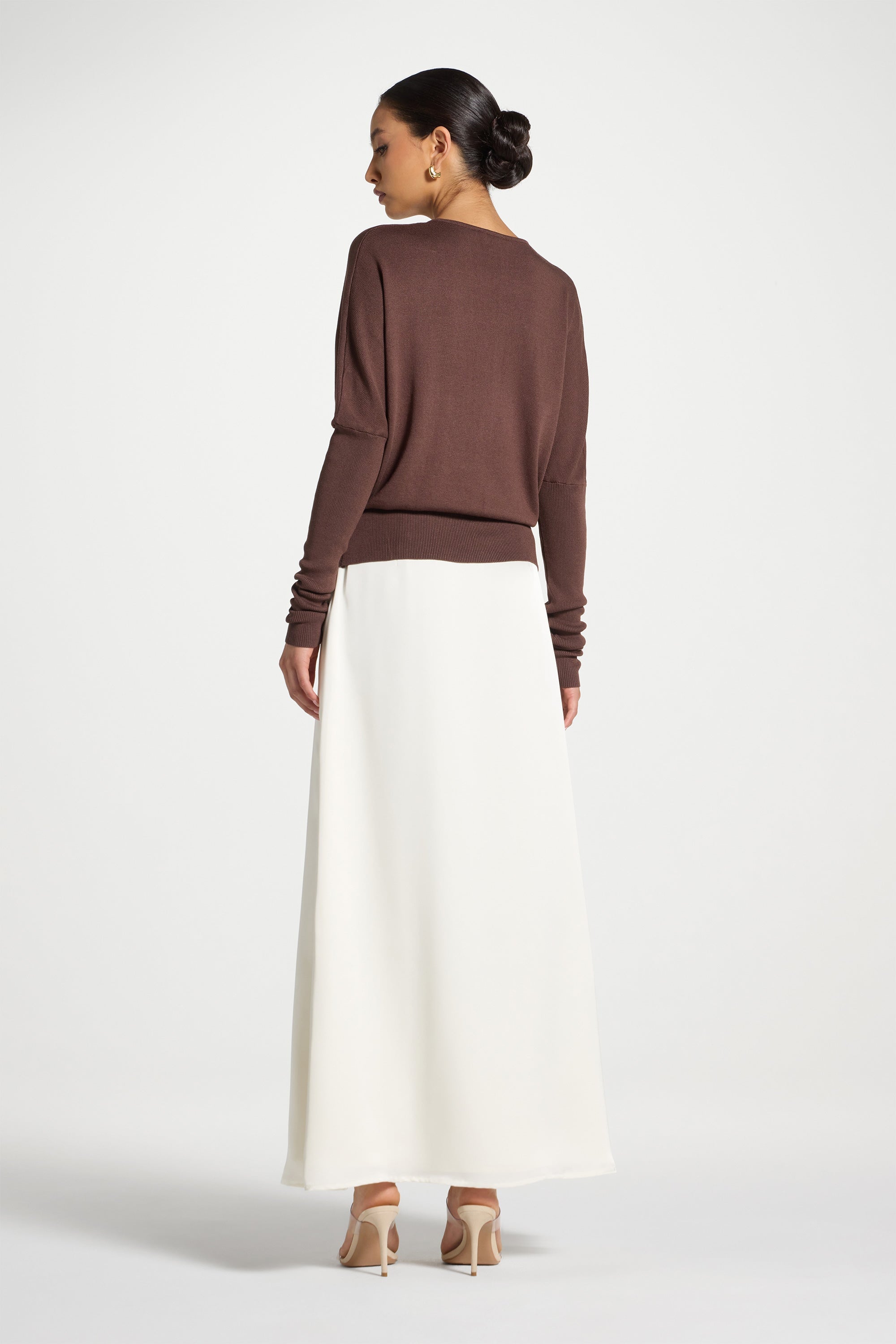 Viscose Knit Top - Qahwah Abayas Veiled 