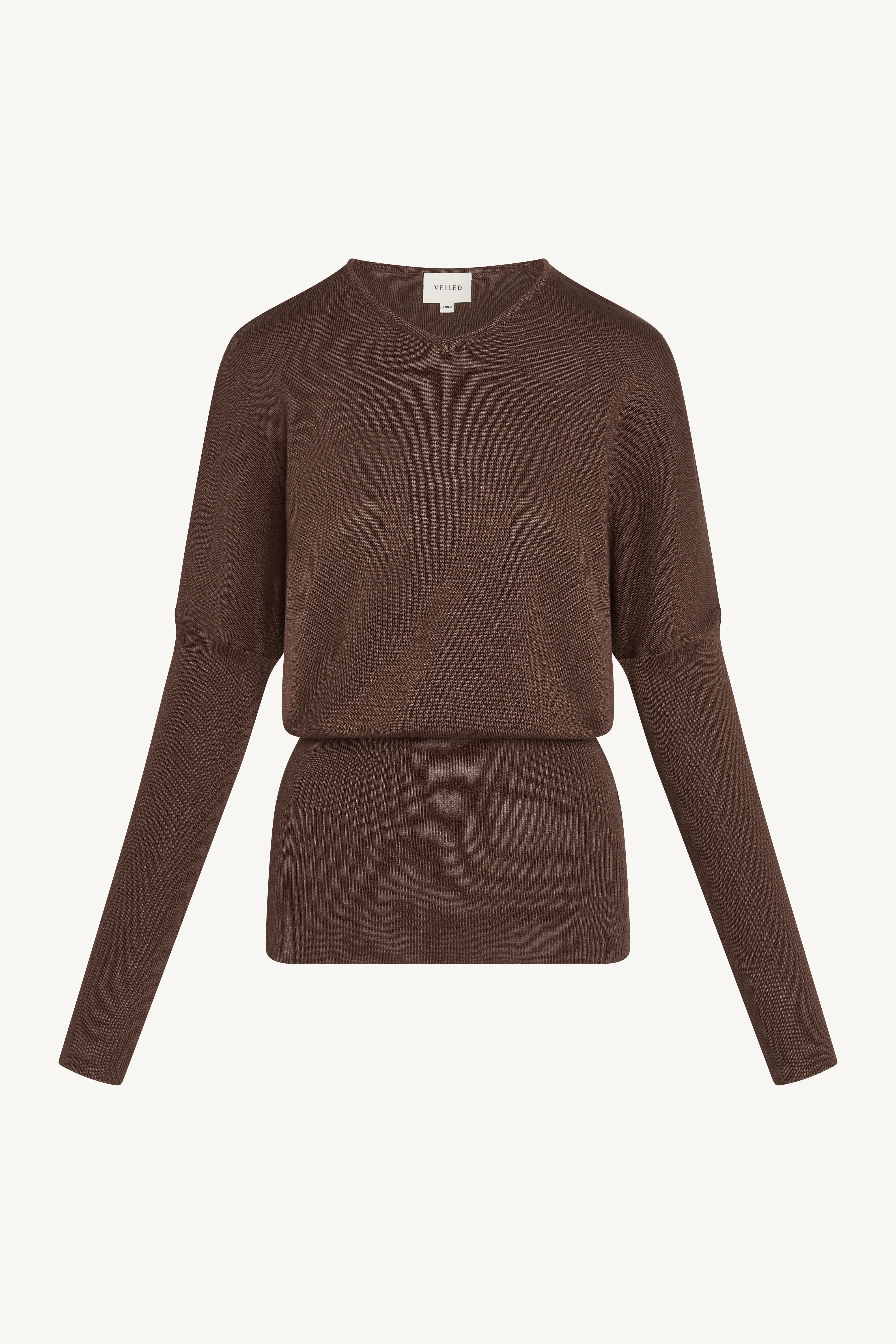 Viscose Knit Top - Qahwah Abayas Veiled 