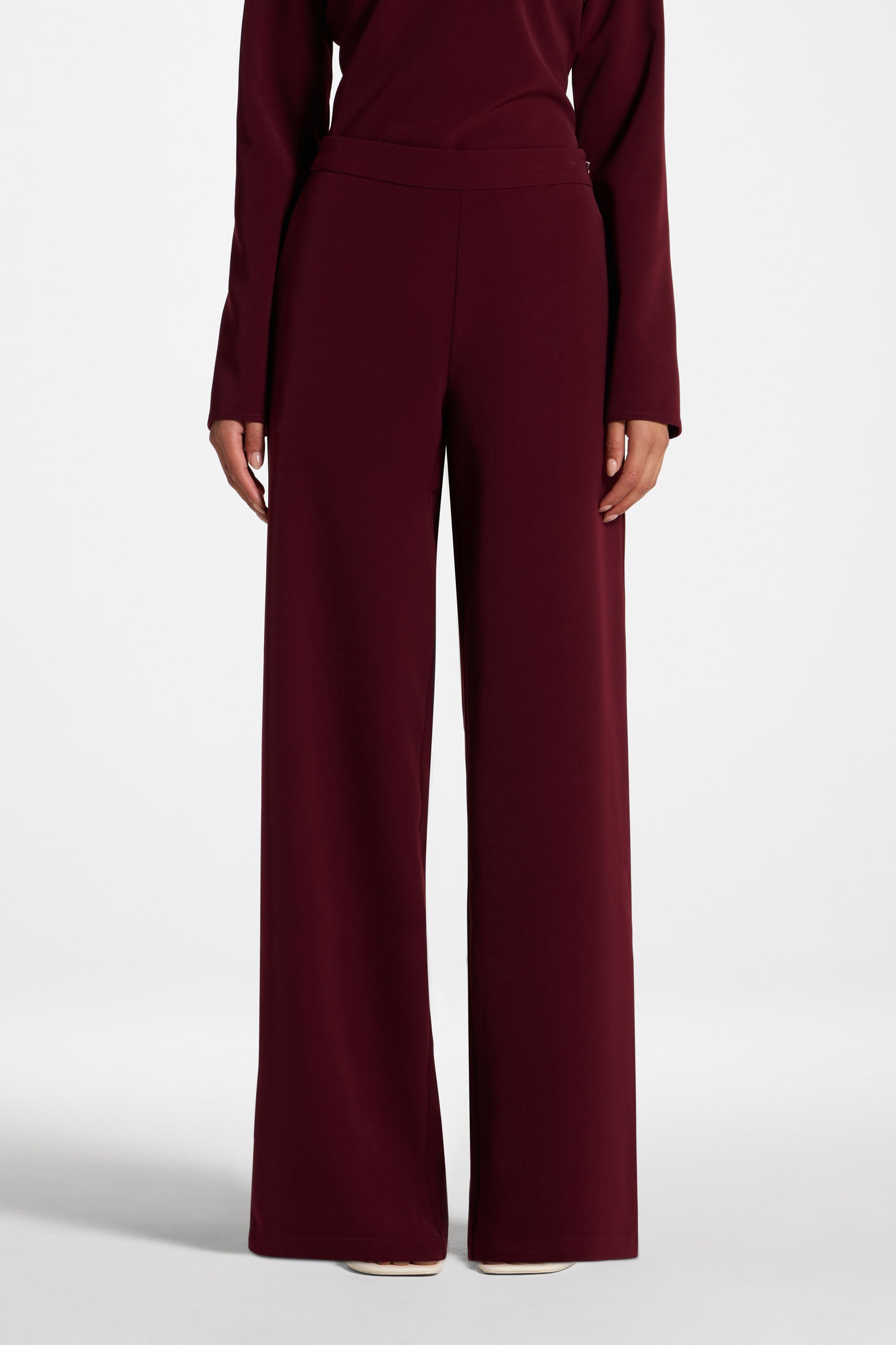 Wide Leg Pants - Fig Abayas Veiled 