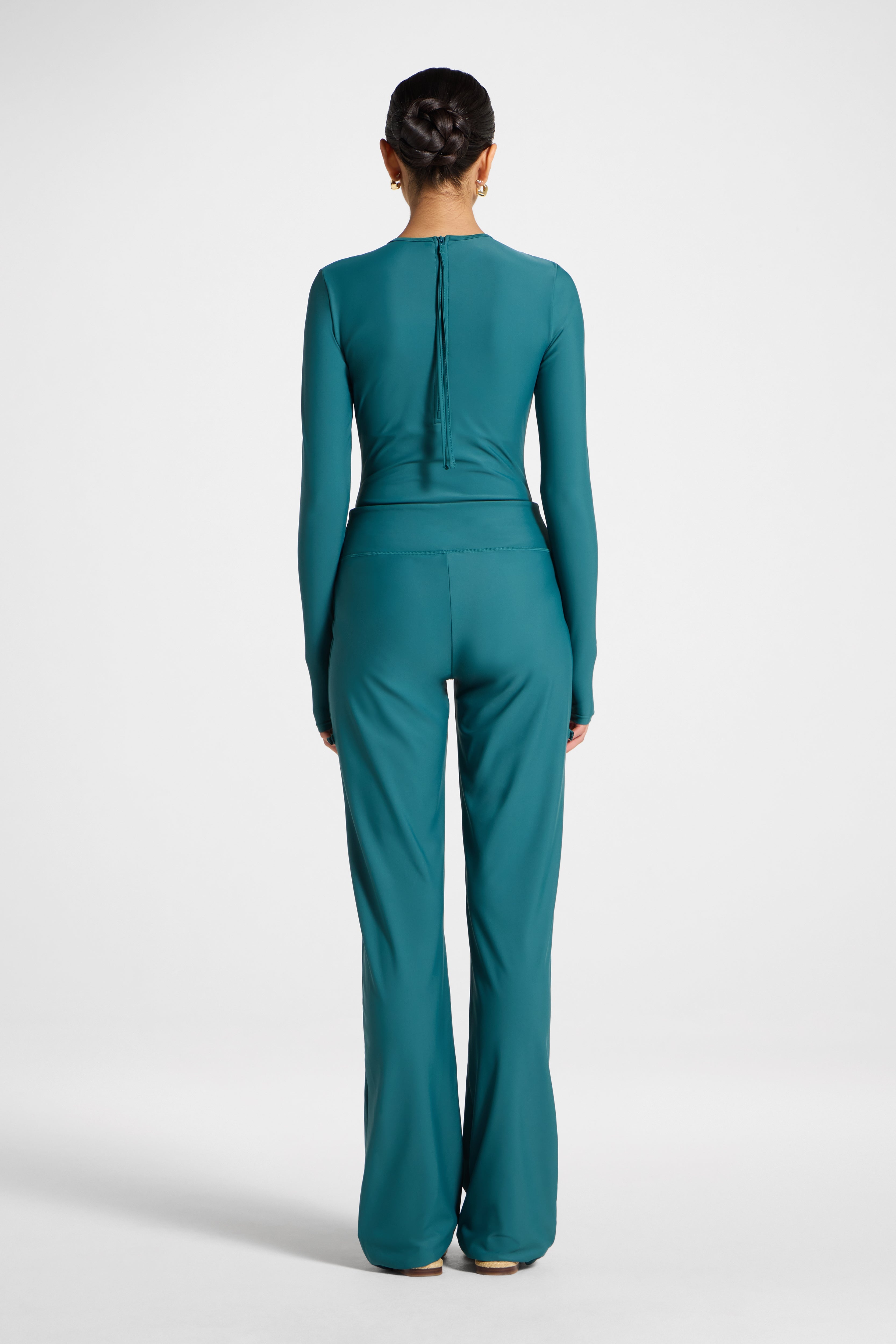 Wide Leg Swim Pants - Mediterranea Swim Veiled 