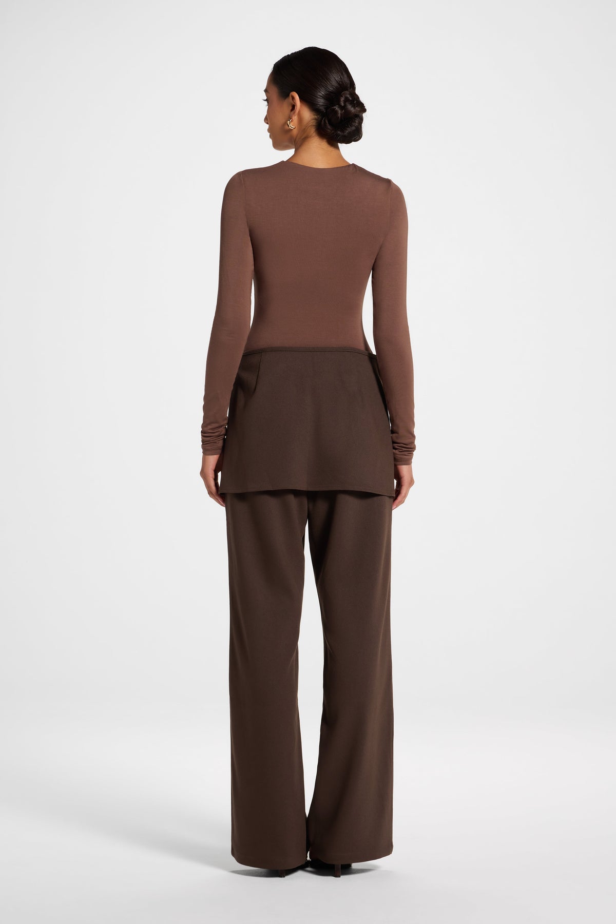 Wrap Pant - Chocolate Bottoms Veiled 