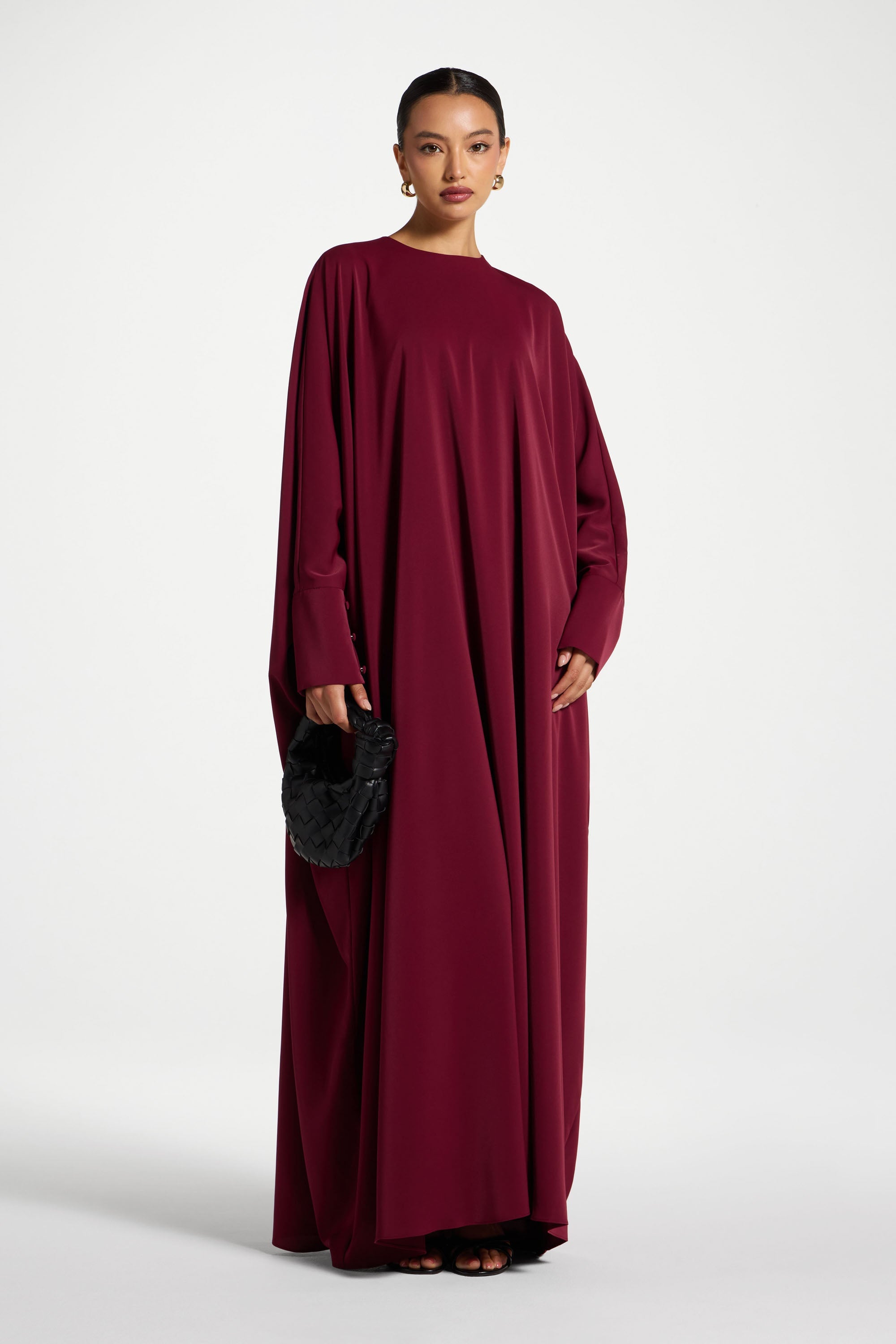 Yasmeen Abaya - Pomegranate Abayas Veiled 