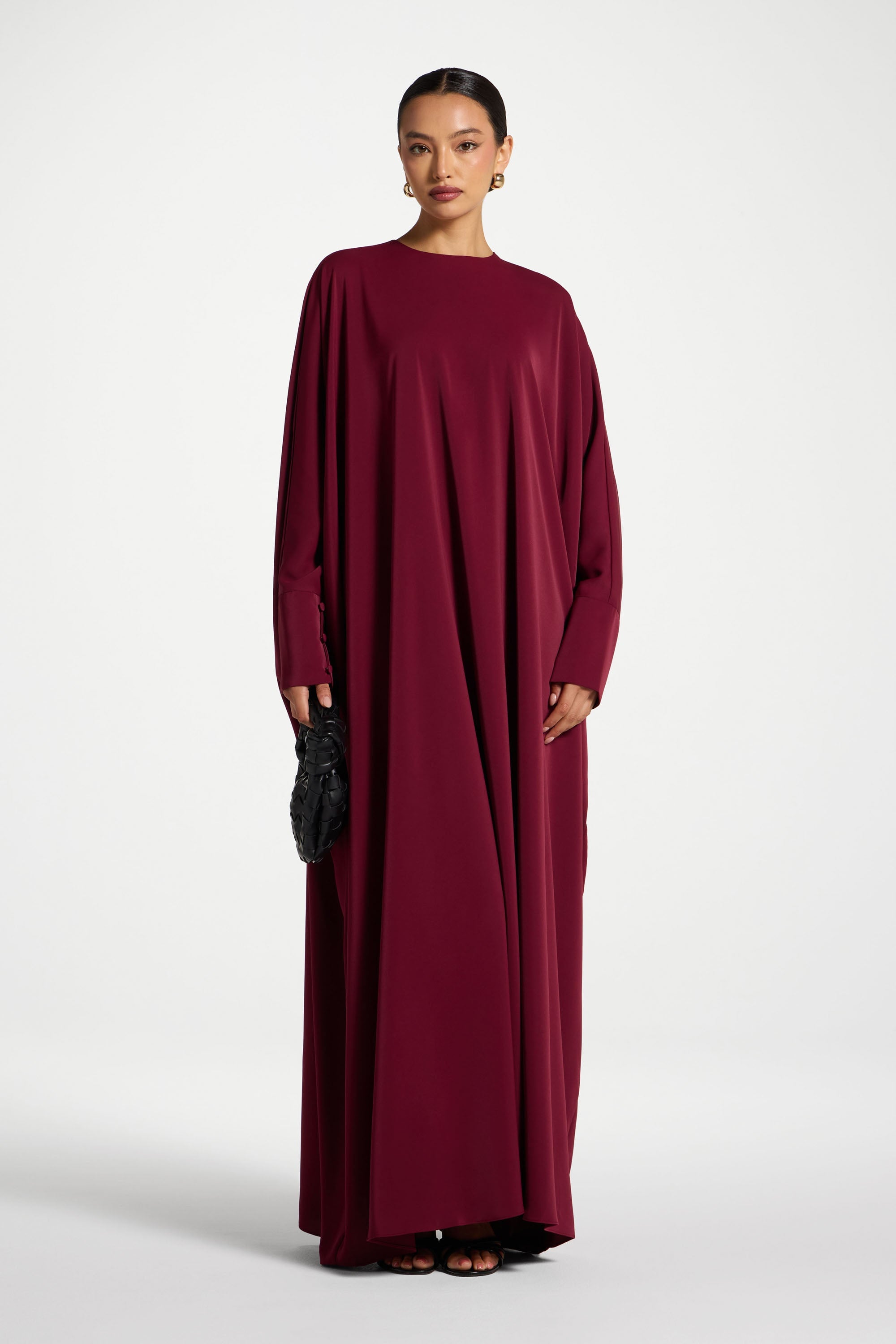 Yasmeen Abaya - Pomegranate Abayas Veiled 