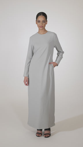 Sajda Textured Maxi Dress - Desert Sage