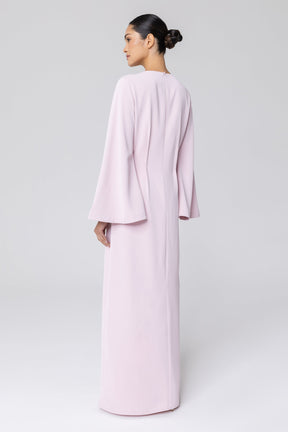 Amani Pleat Maxi Dress - Soft Pink saigonodysseyhotel 