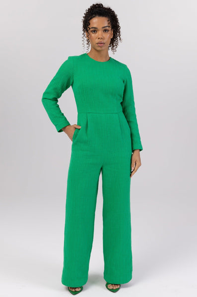 Discover 145+ long sleeve jumpsuit casual