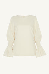 Bea Bell Sleeve Top - Off White Clothing Veiled Collection 