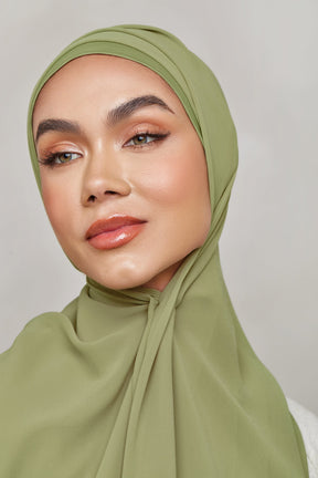 Chiffon LITE Hijab - Fern Veiled 