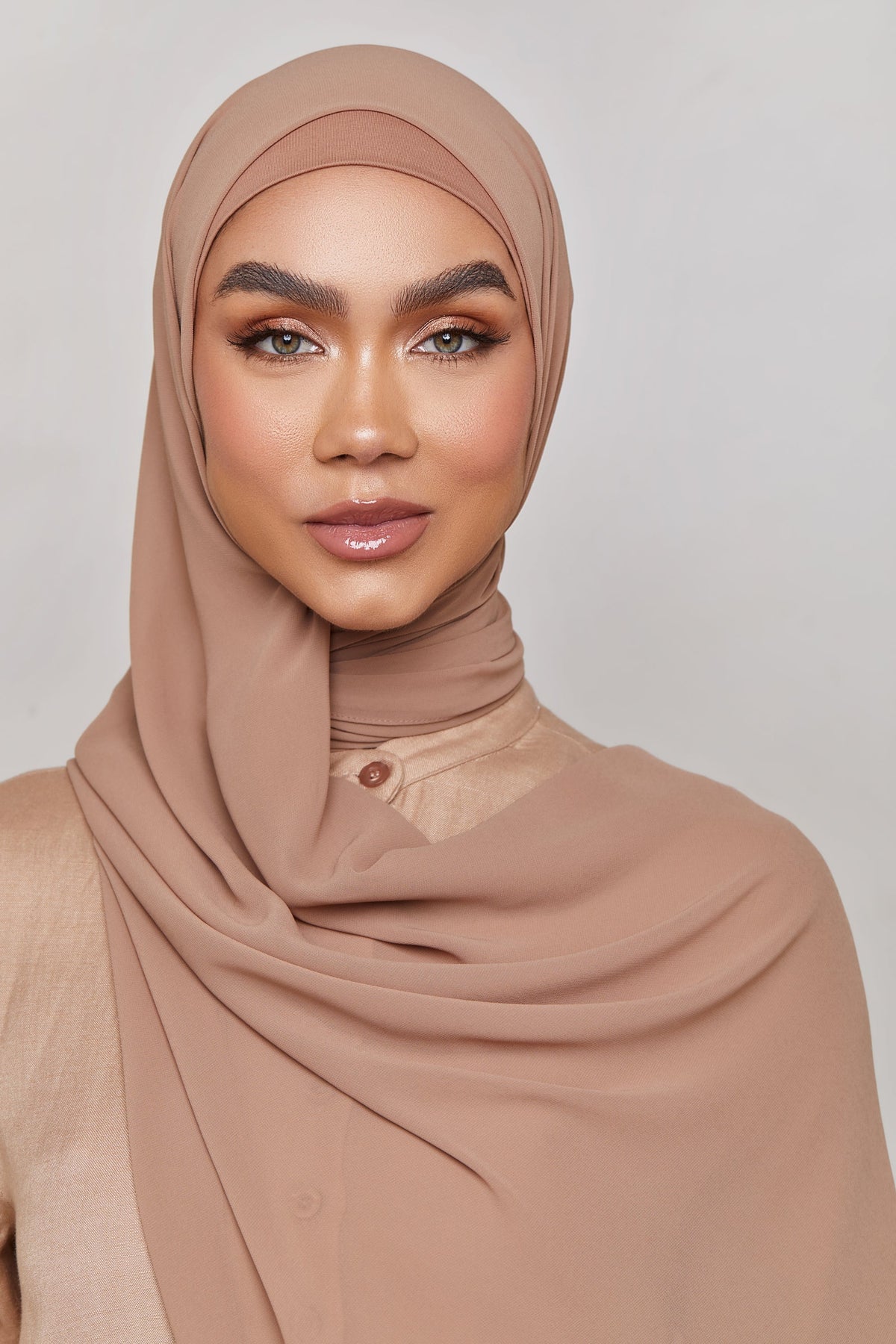 Chiffon LITE Hijab - Ginger Snap Veiled 