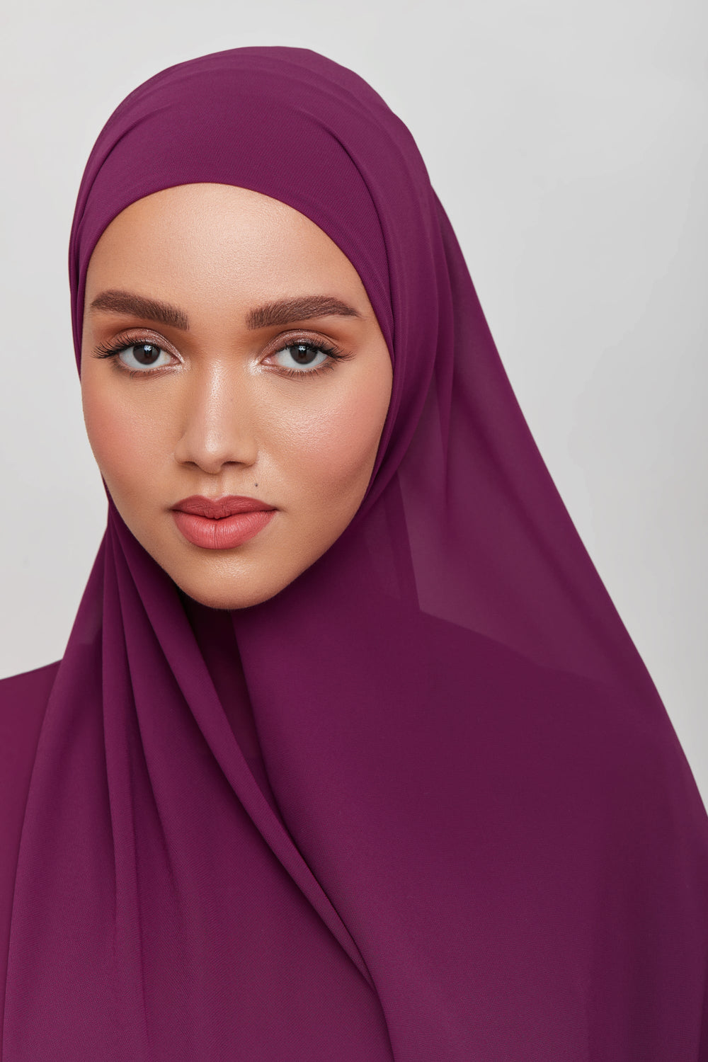 lightweight chiffon hijab
