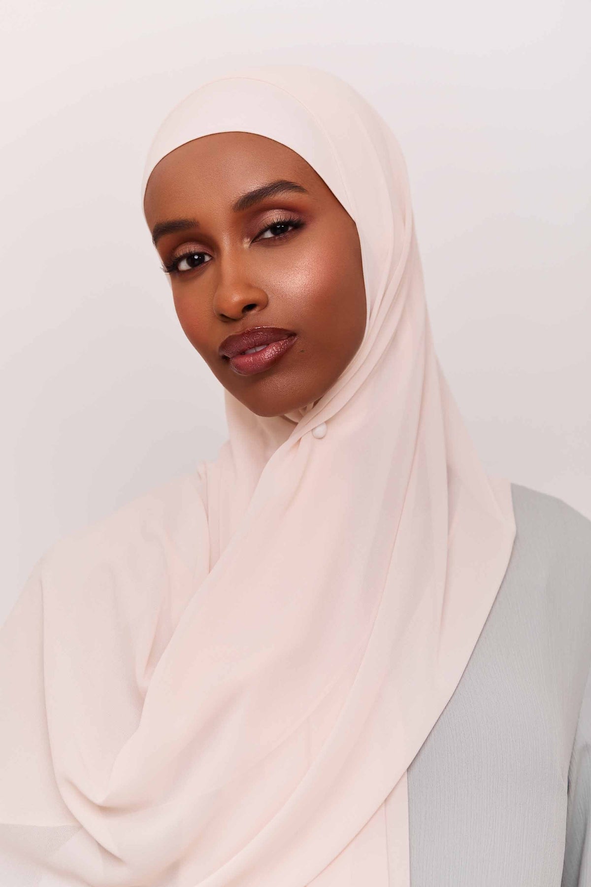 Chiffon LITE Hijab - Parchment Accessories Veiled 