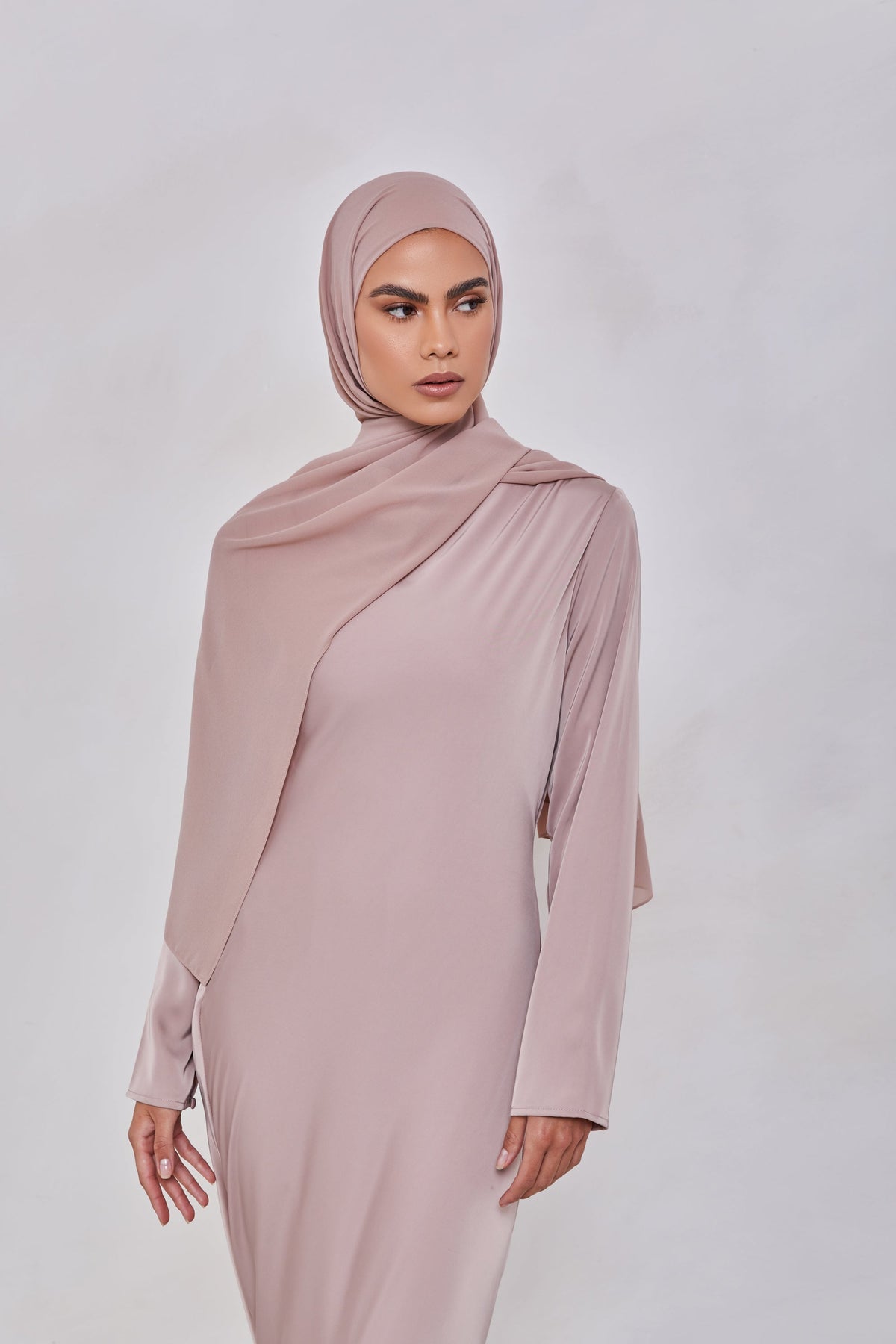 Chiffon LITE Hijab - Stone Veiled Collection 