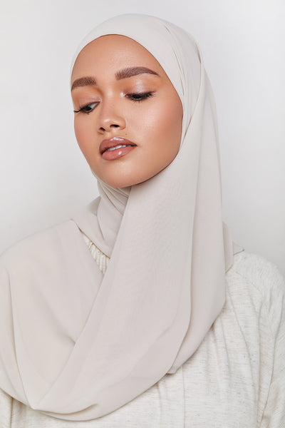 lightweight chiffon hijab