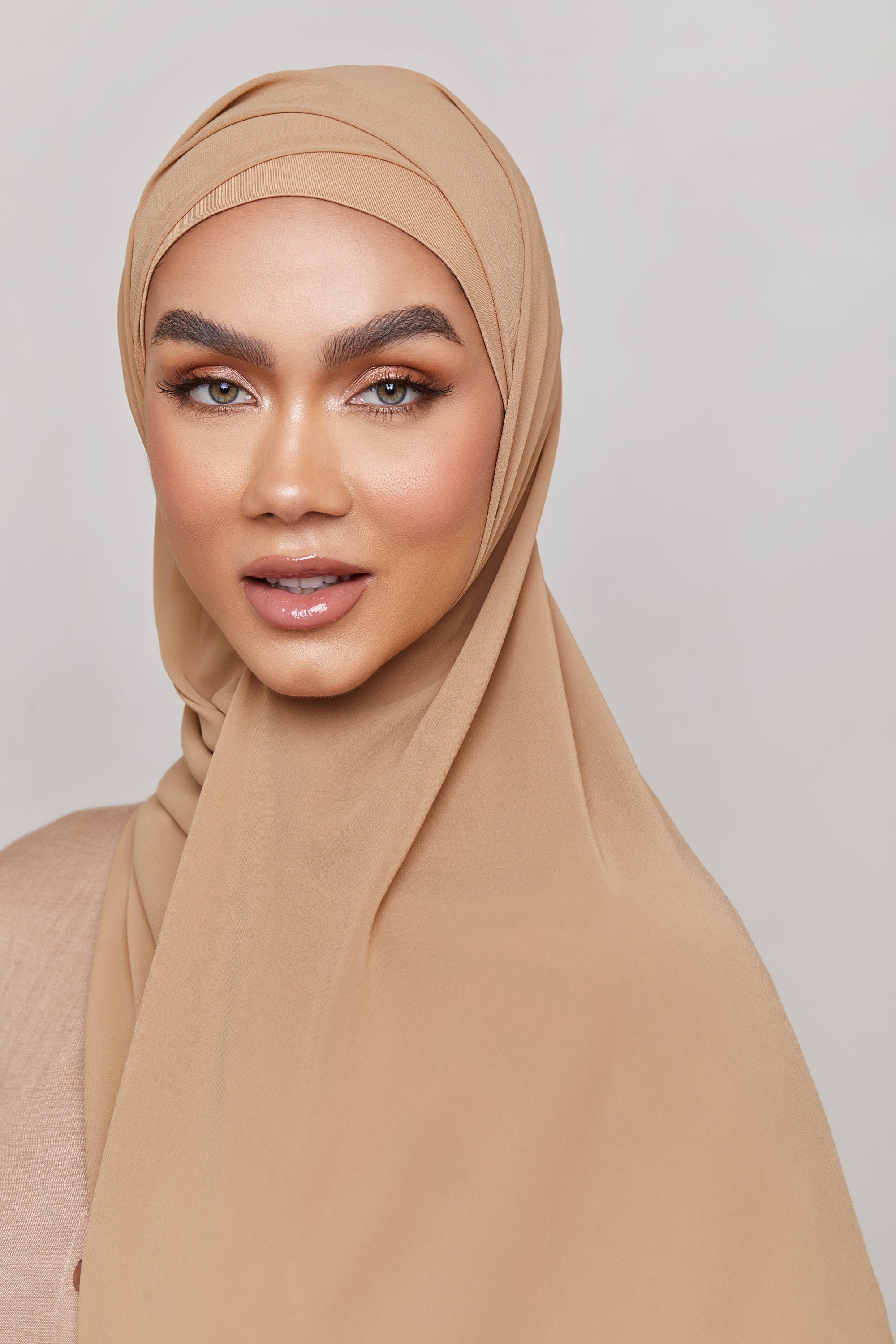 Chiffon LITE Hijab - Tannin saigonodysseyhotel 