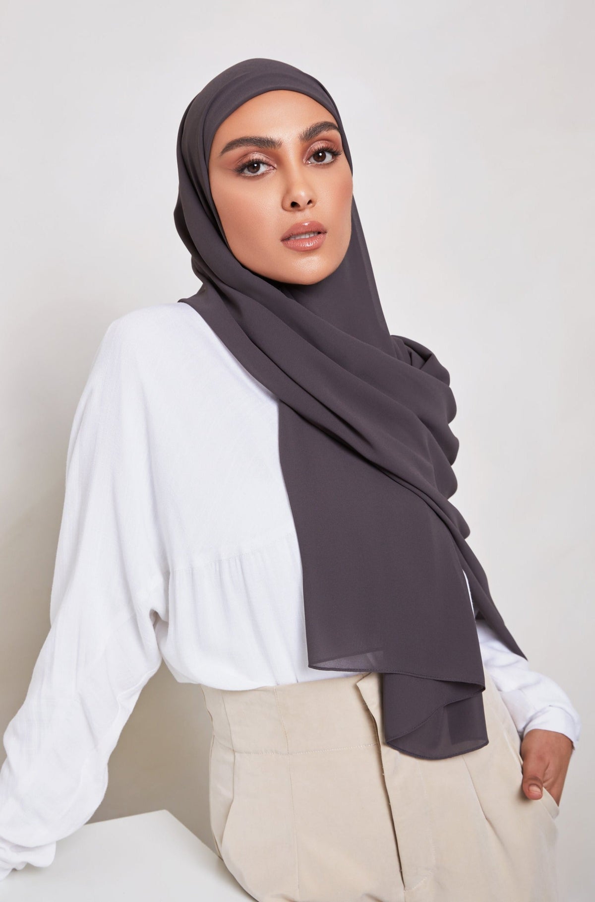 Chiffon LITE Hijab - Willow Veiled Collection 