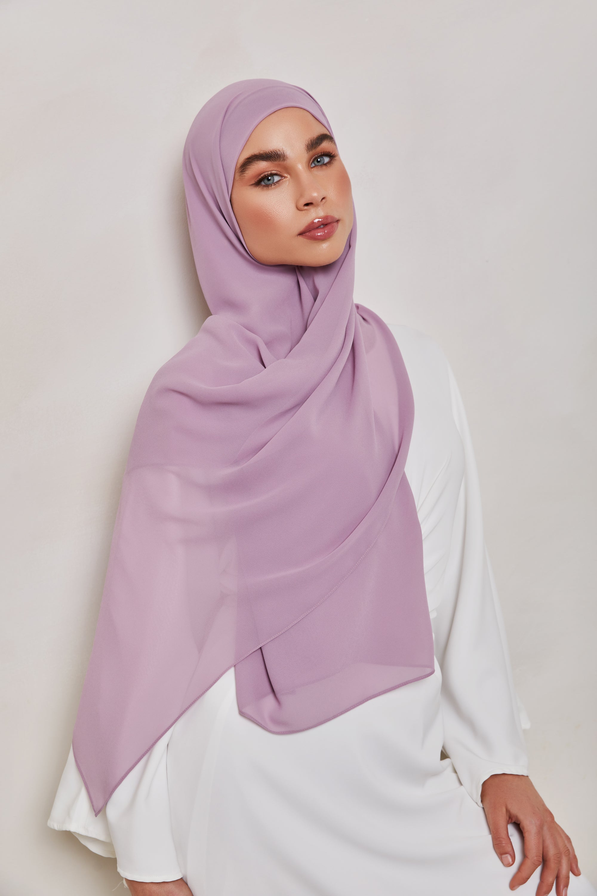 Chiffon LITE Hijab - Wisteria Veiled Collection 