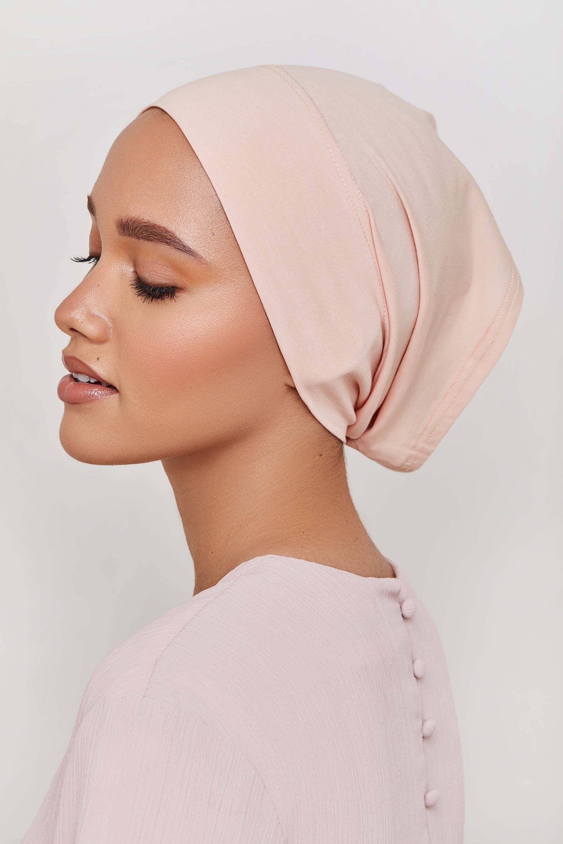 Cotton Undercap - Almost Apricot Veiled Collection 