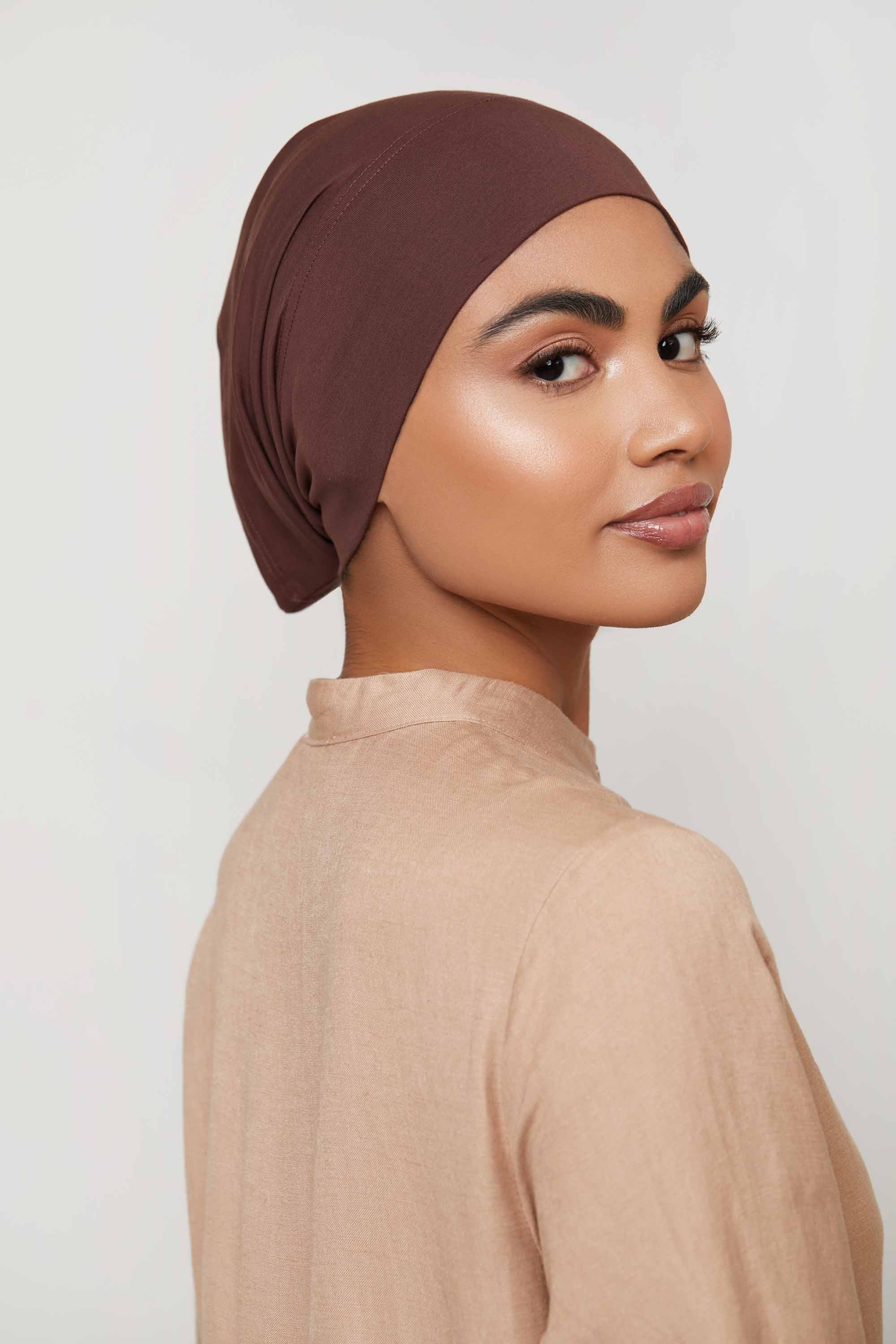 Cotton Undercap - Coffee Extra Small Accessories Veiled Collection 