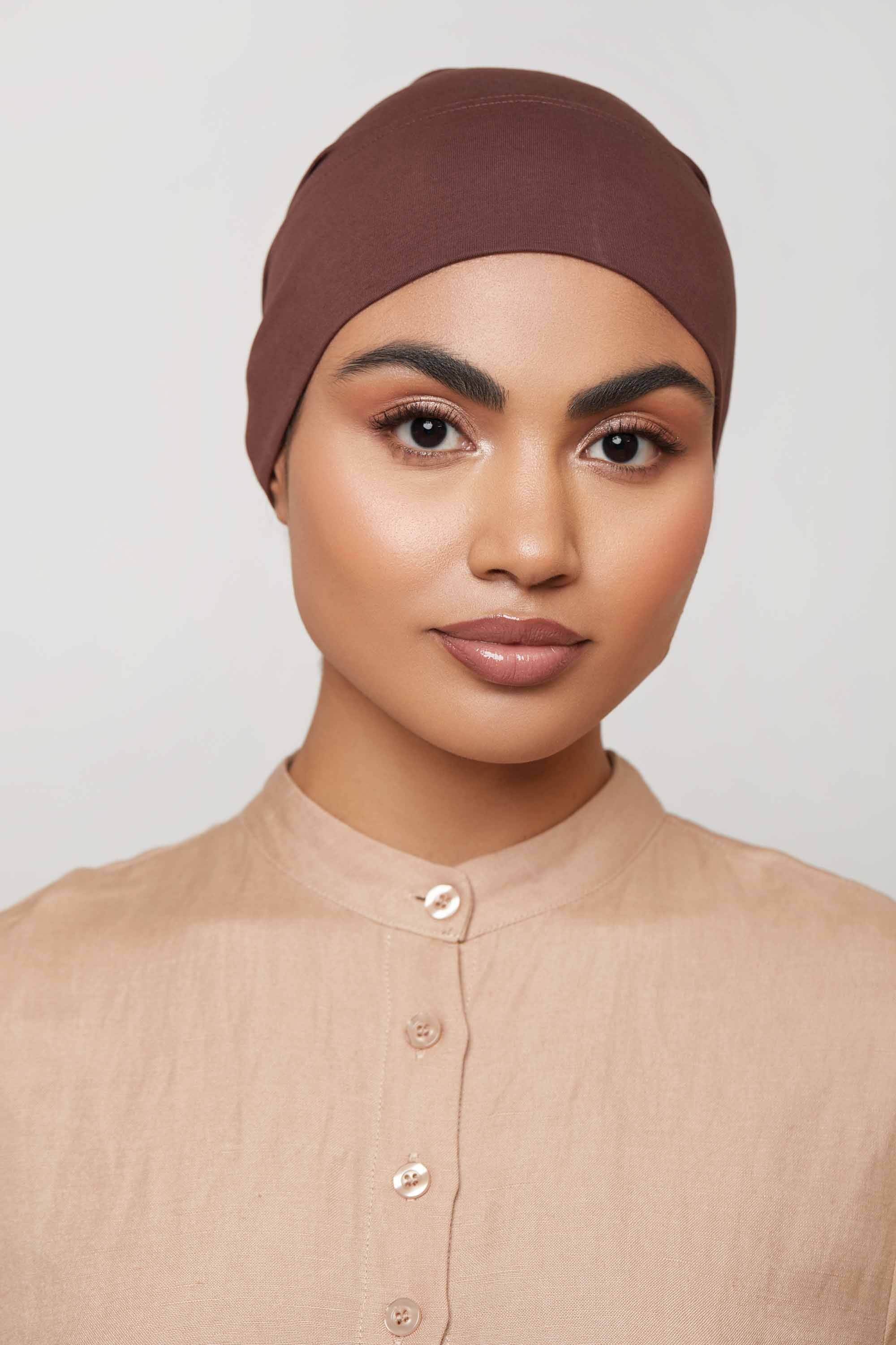 Cotton Undercap - Coffee Extra Small Accessories Veiled Collection 