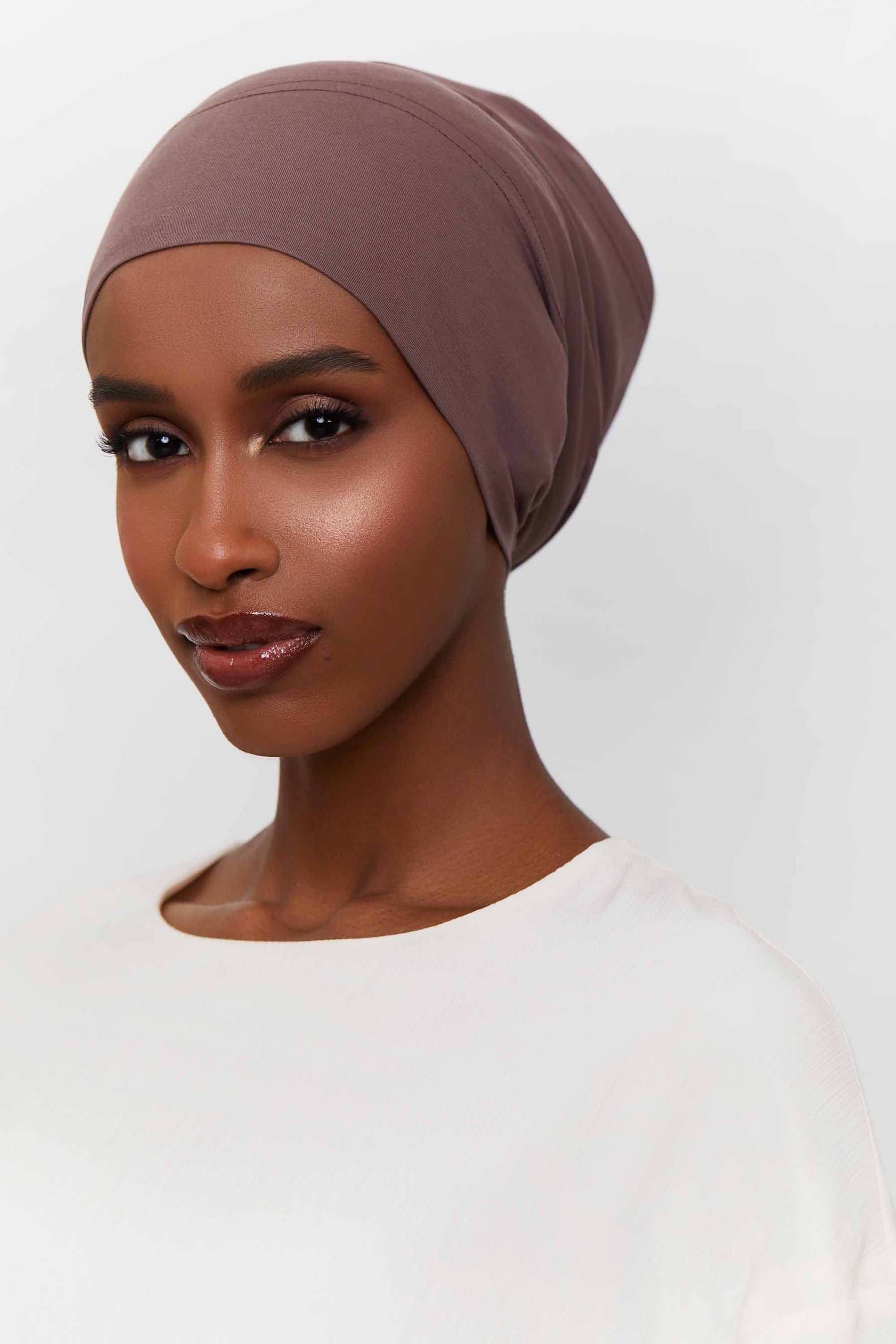 Cotton Undercap - Dark Taupe Extra Small Accessories Veiled Collection 