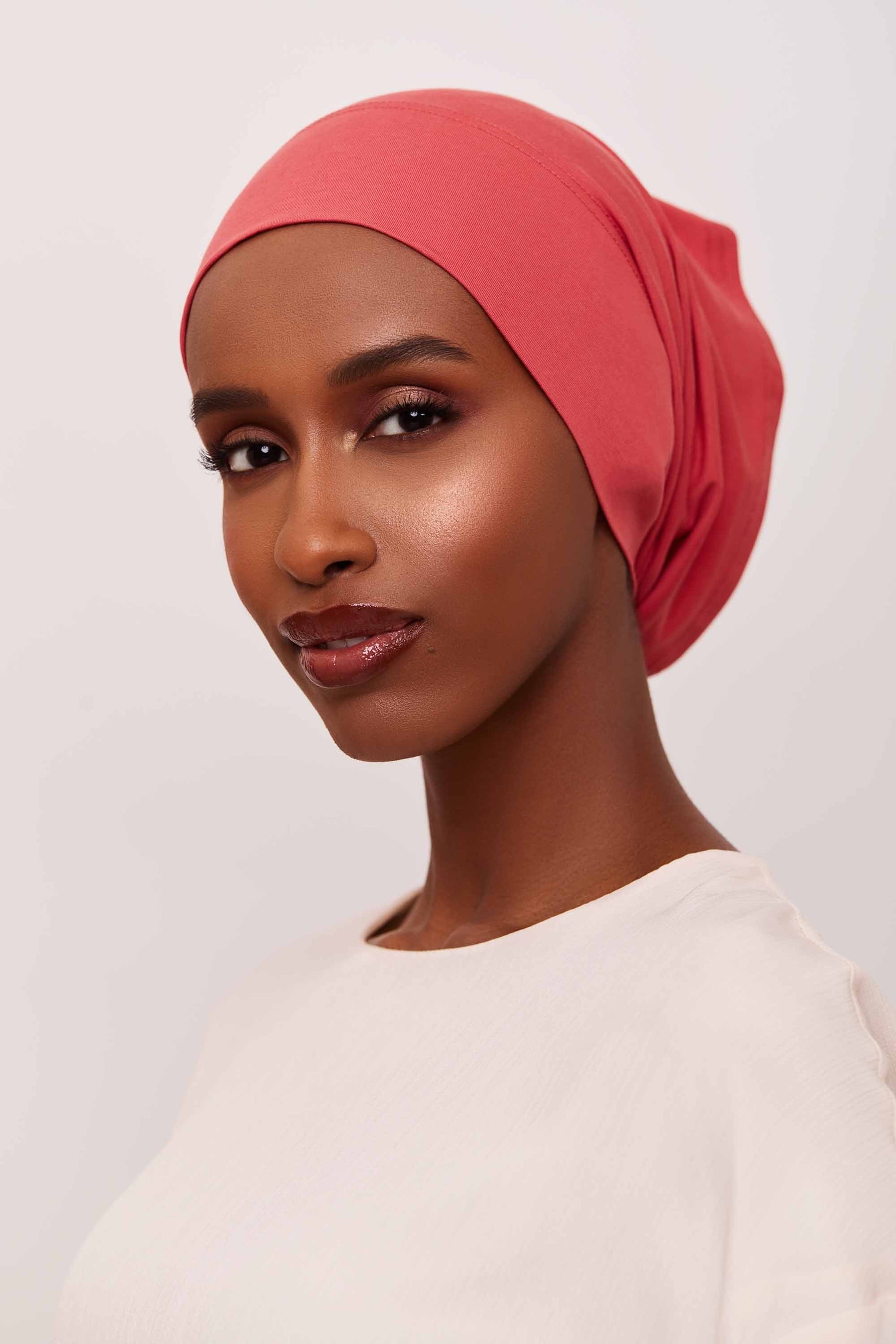 Cotton Undercap - Garnet Rose Extra Small Accessories Veiled Collection 