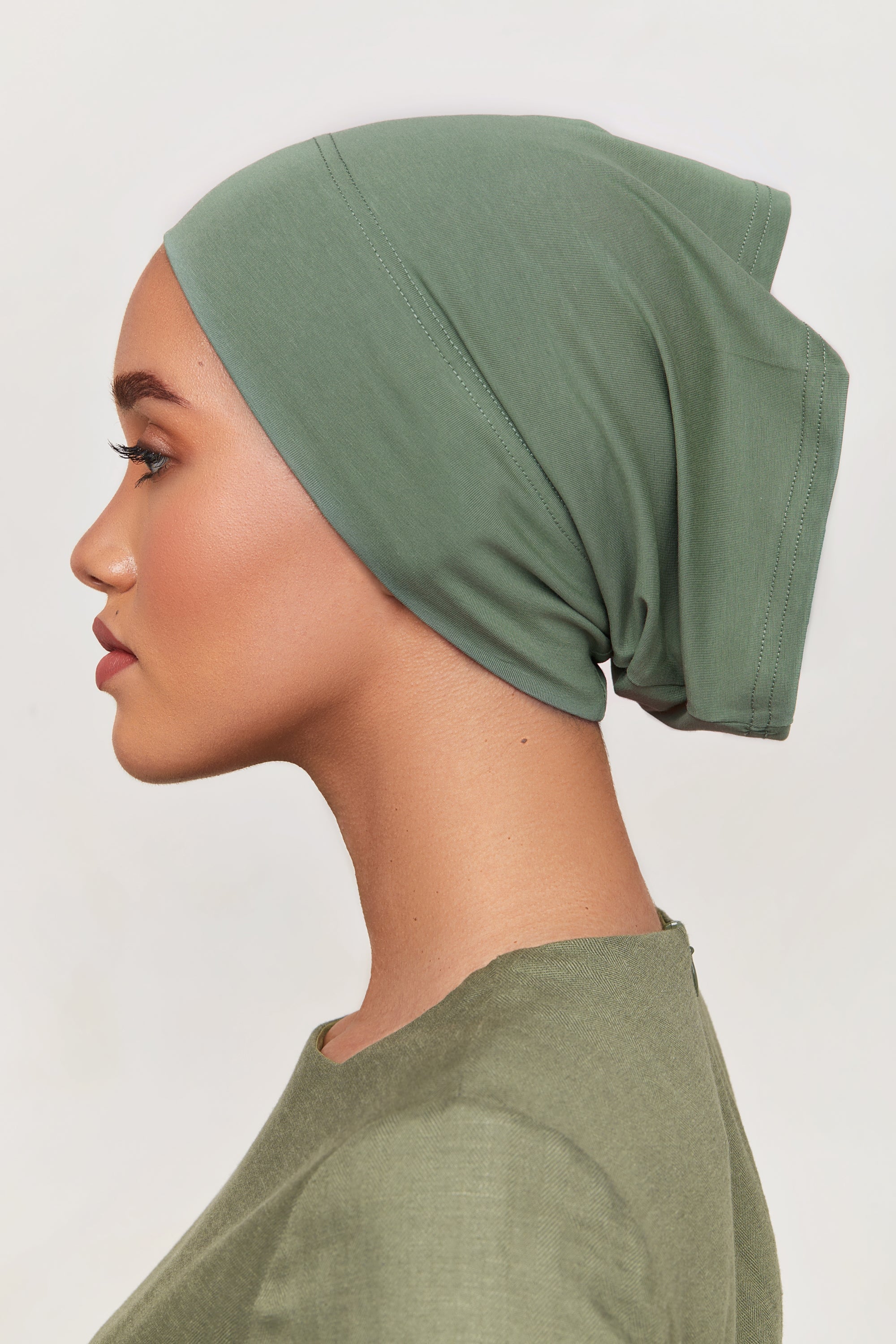 Cotton Undercap - Loden Frost Veiled Collection 