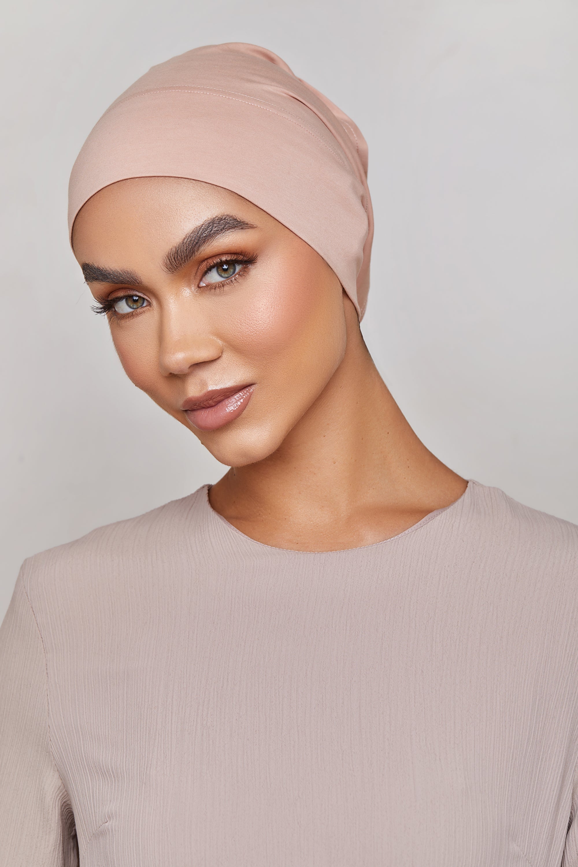 Cotton Undercap - Mahogany Rose Veiled Collection 