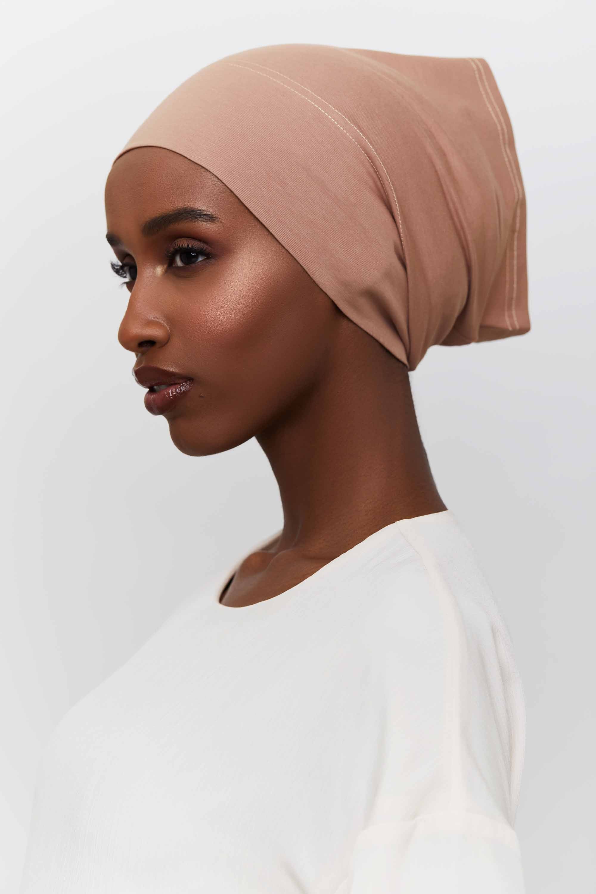 Cotton Undercap - Natural Extra Small Accessories Veiled Collection 
