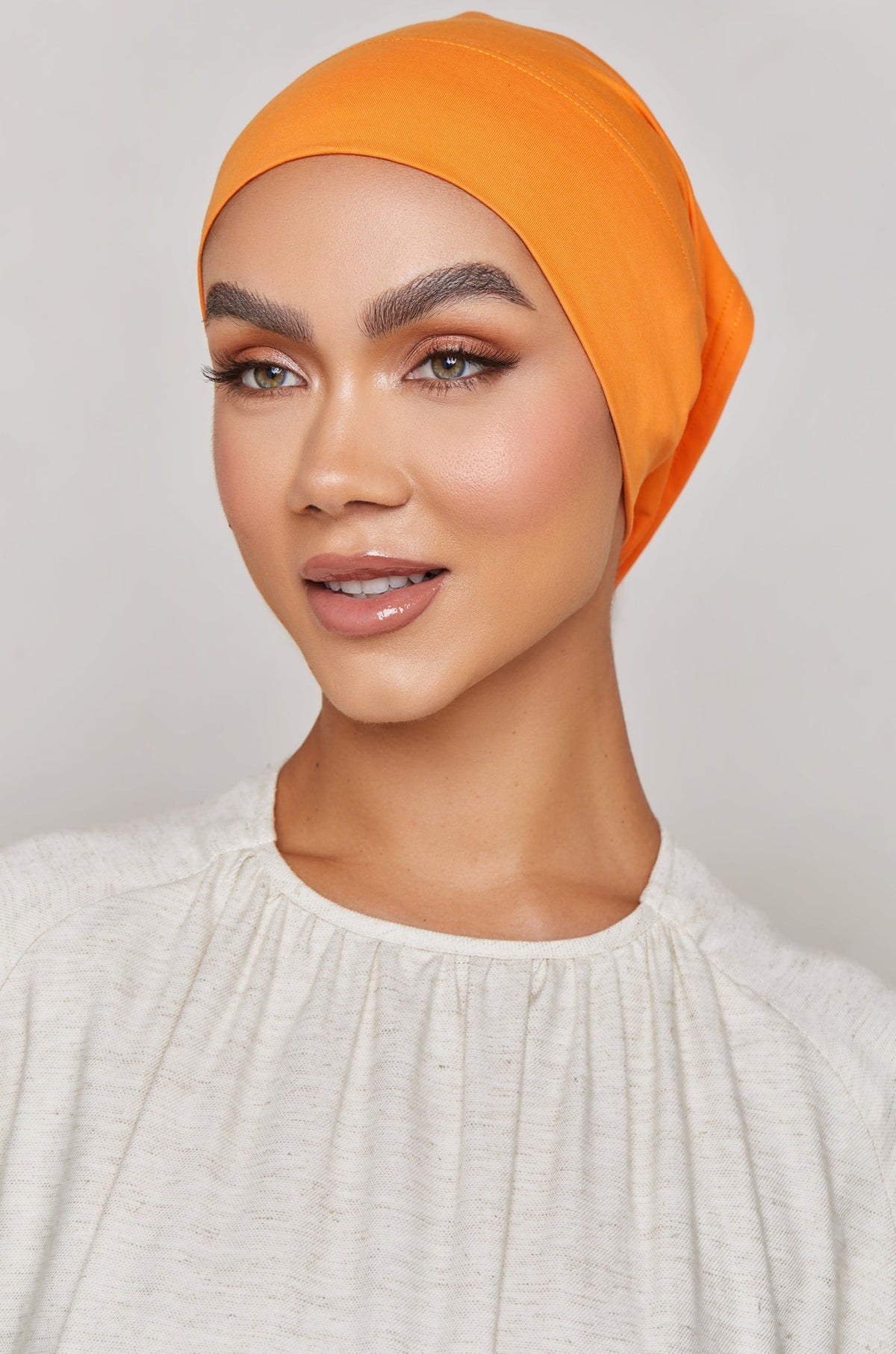 Cotton Undercap - Tangerine Veiled Collection 