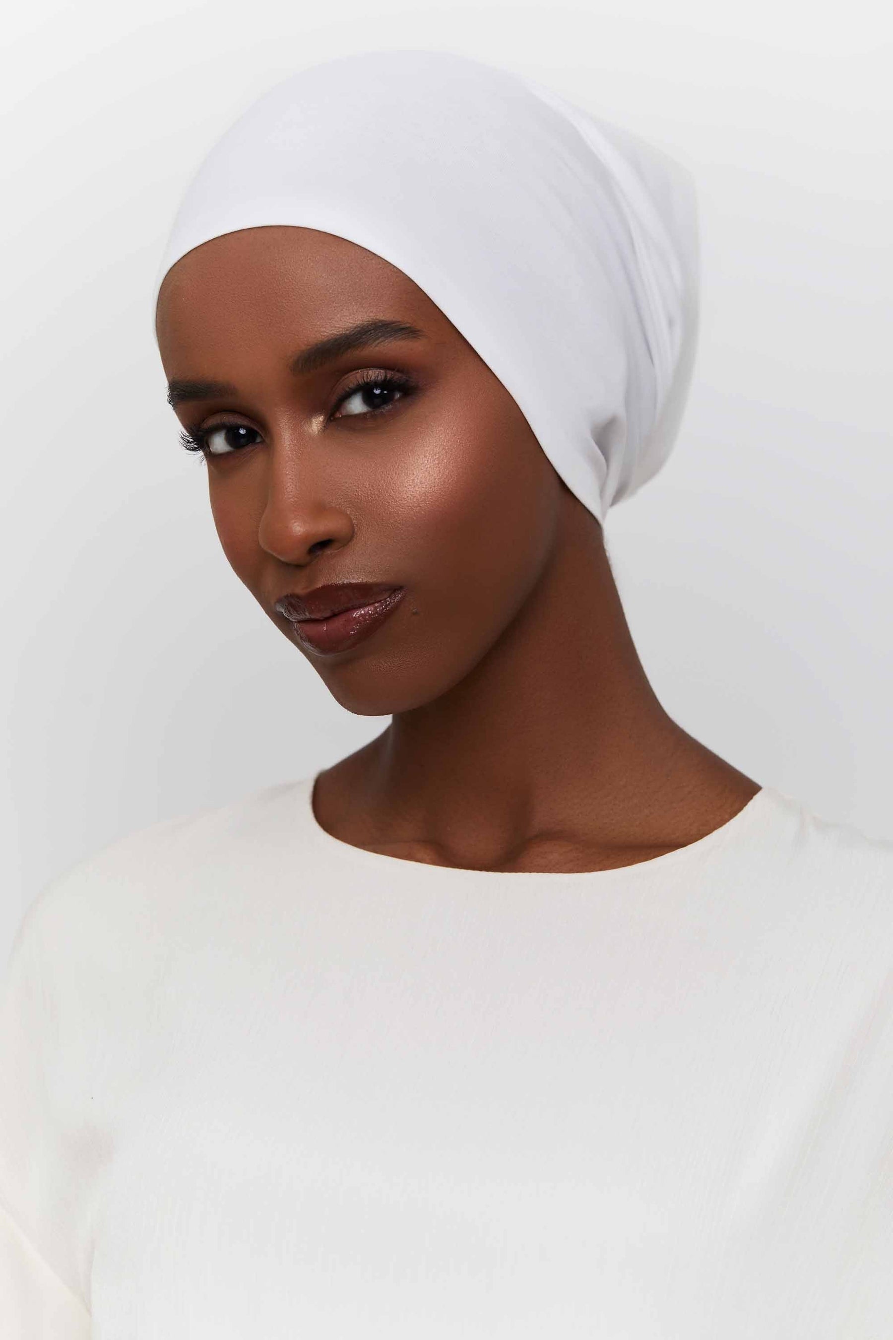 Cotton Undercap - White Extra Small Accessories Veiled Collection 