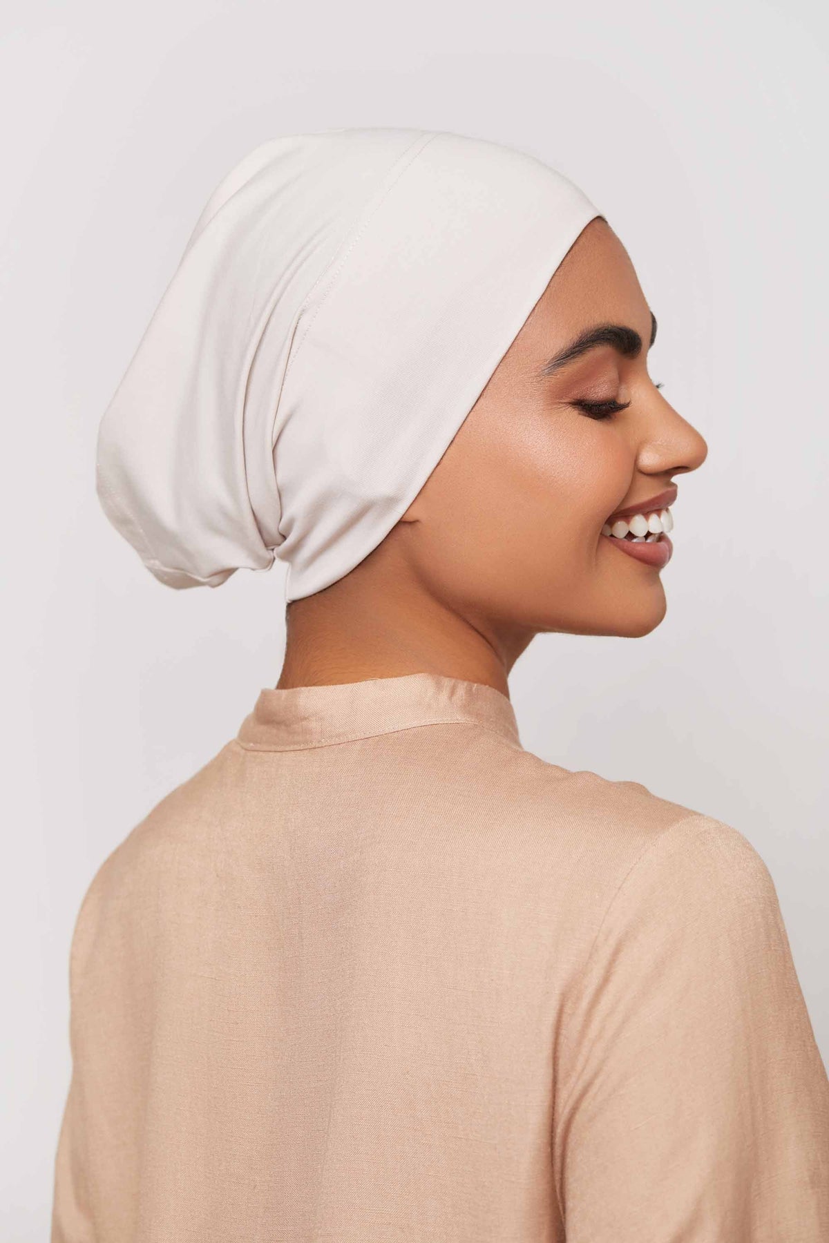 Cotton Undercap - White Sand Extra Small Accessories Veiled Collection 