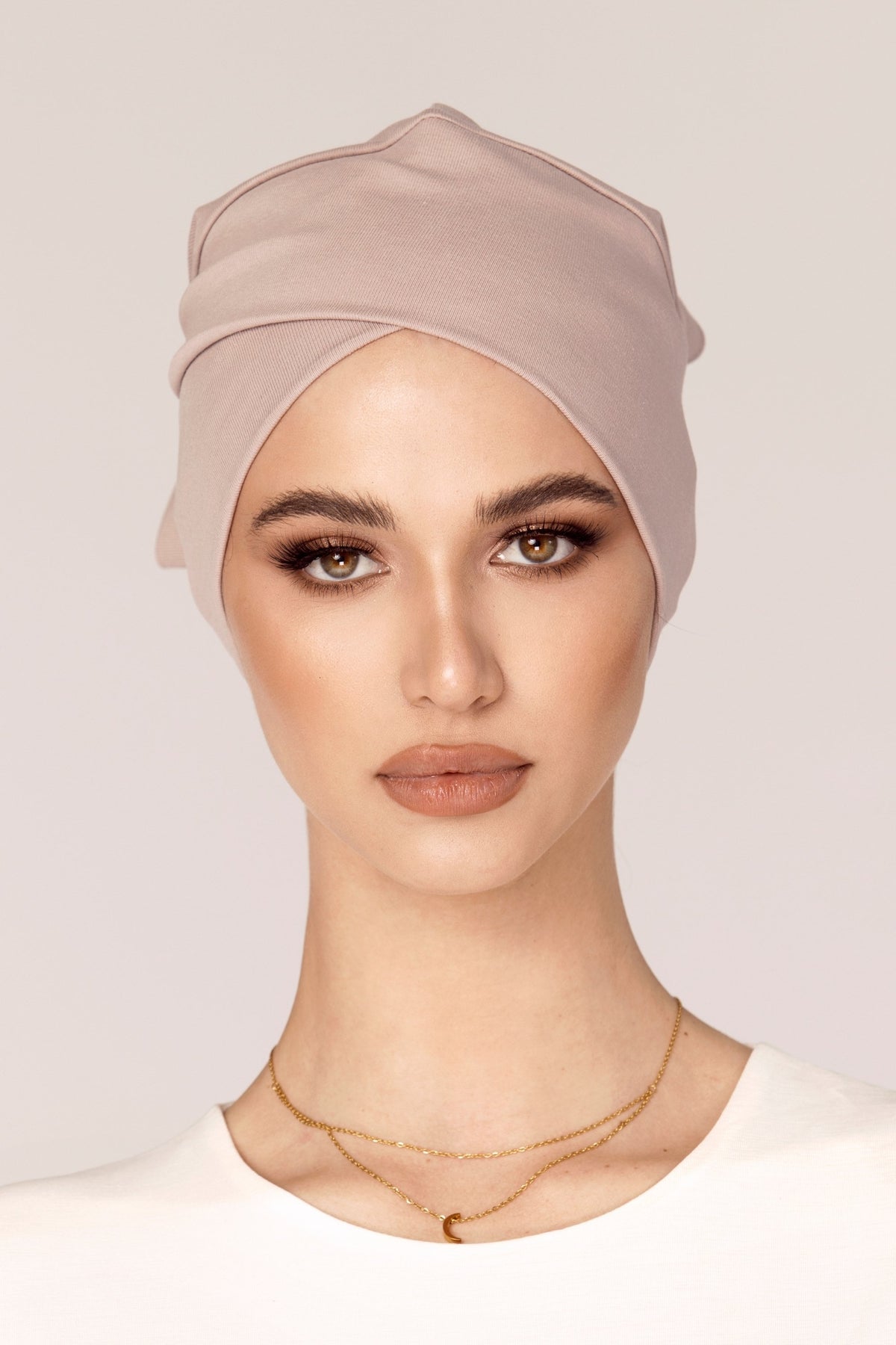 Criss Cross Undercap - Taupe Veiled Collection 