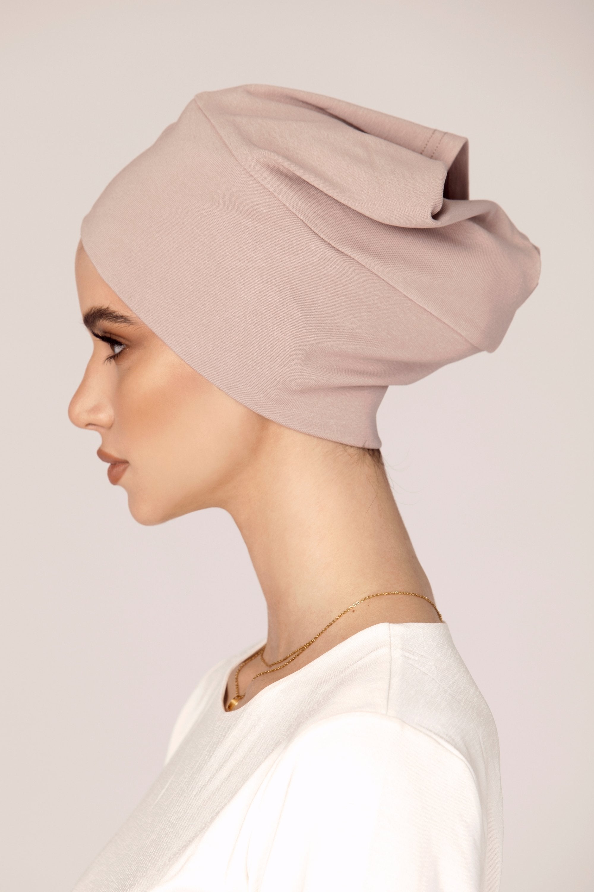 Criss Cross Undercap - Taupe Veiled Collection 