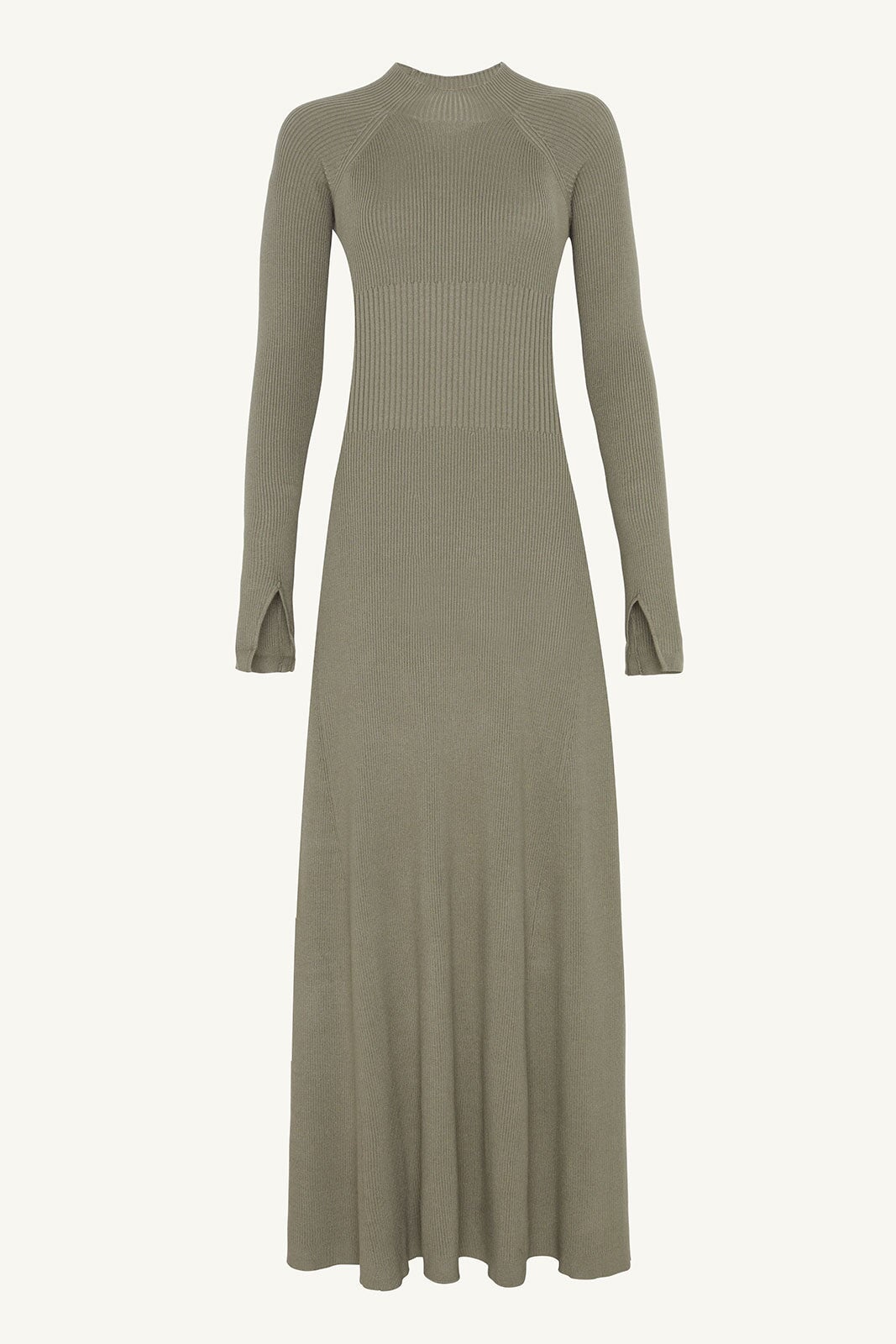 Dalal Knit Ribbed Maxi Dress - Sage Clothing Veiled 
