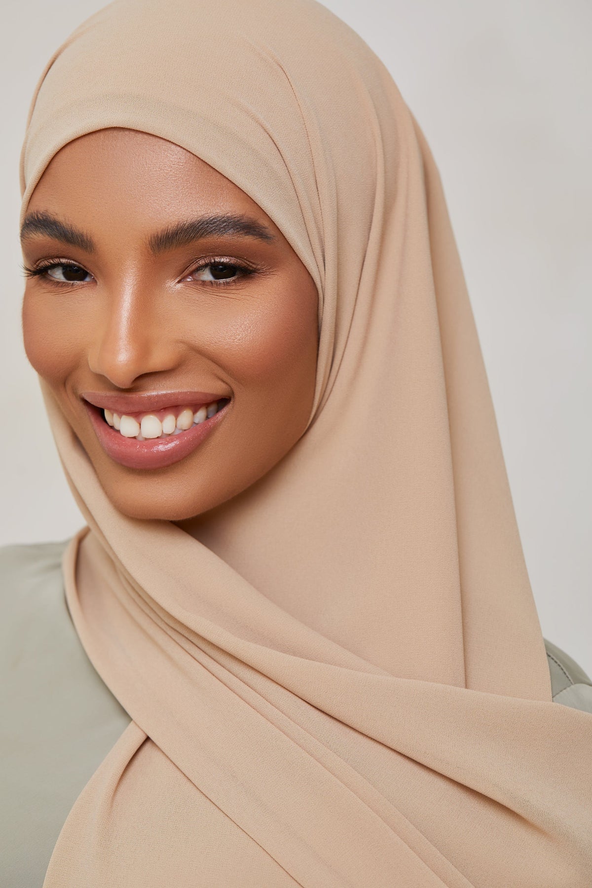 Essential Chiffon Hijab - Barely Beige Scarves & Shawls Veiled Collection 