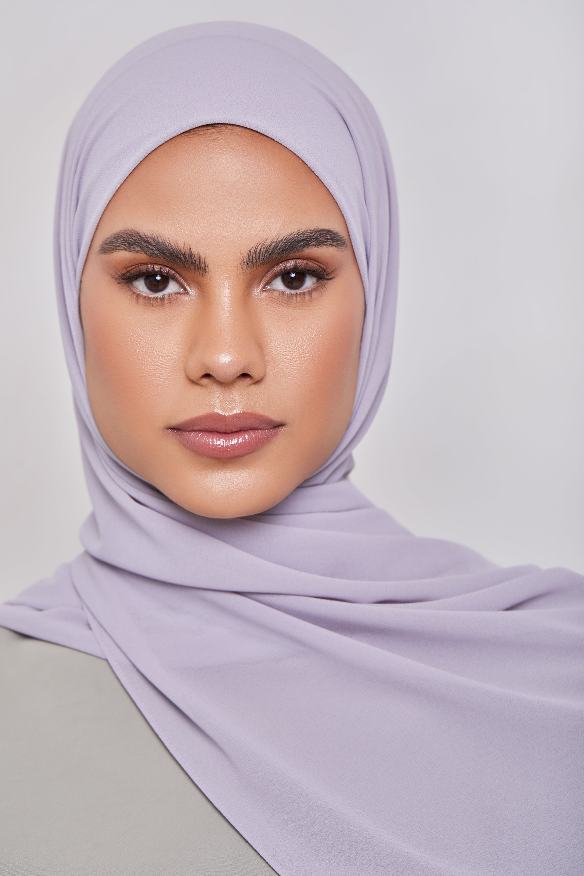 Essential Chiffon Hijab - Cool Grey Scarves & Shawls Veiled Collection 