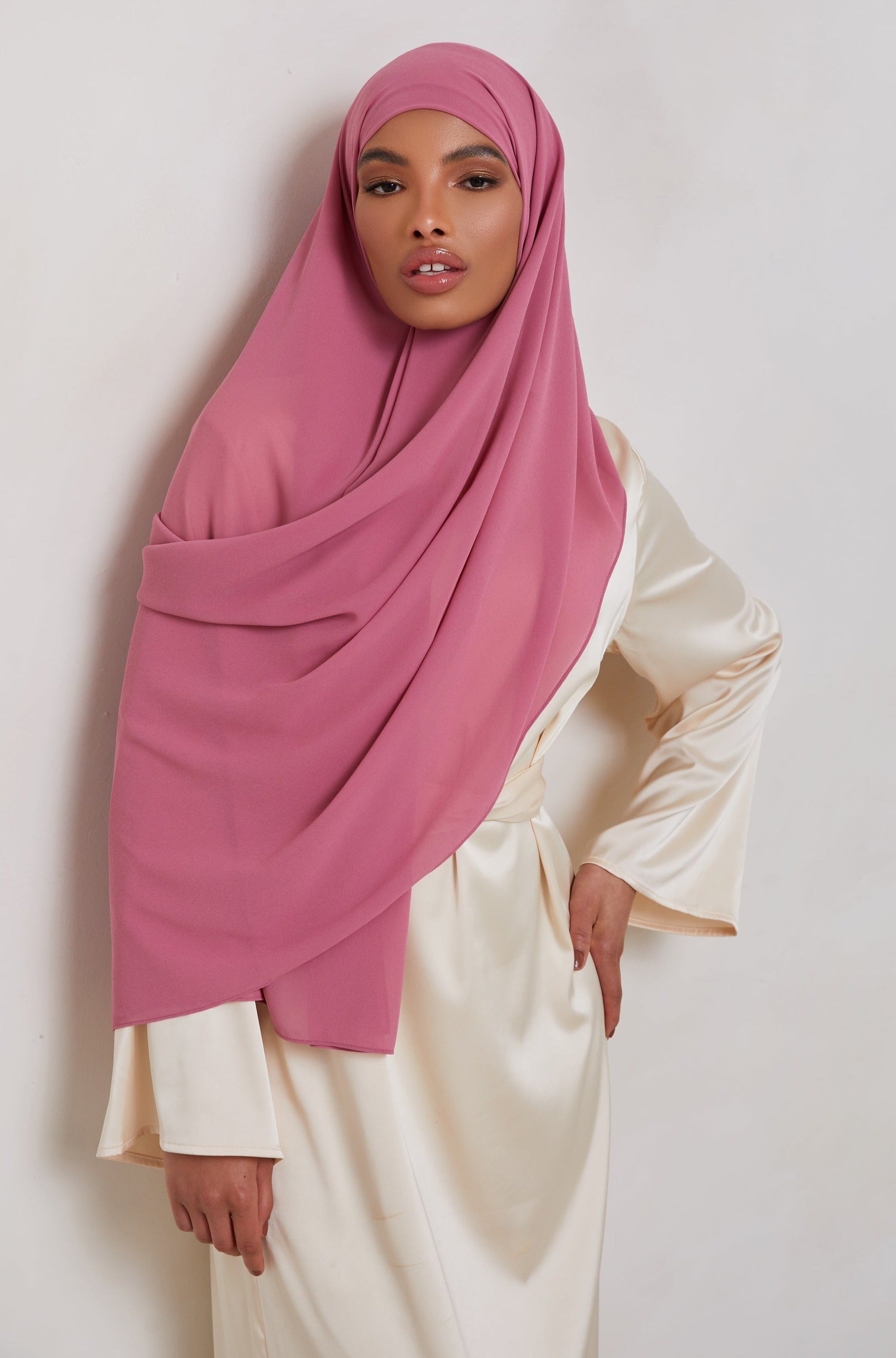 Essential Chiffon Hijab - Hibiscus Scarves & Shawls Veiled Collection 