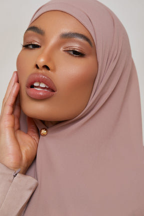 Essential Chiffon Hijab - Mink Scarves & Shawls Veiled Collection 