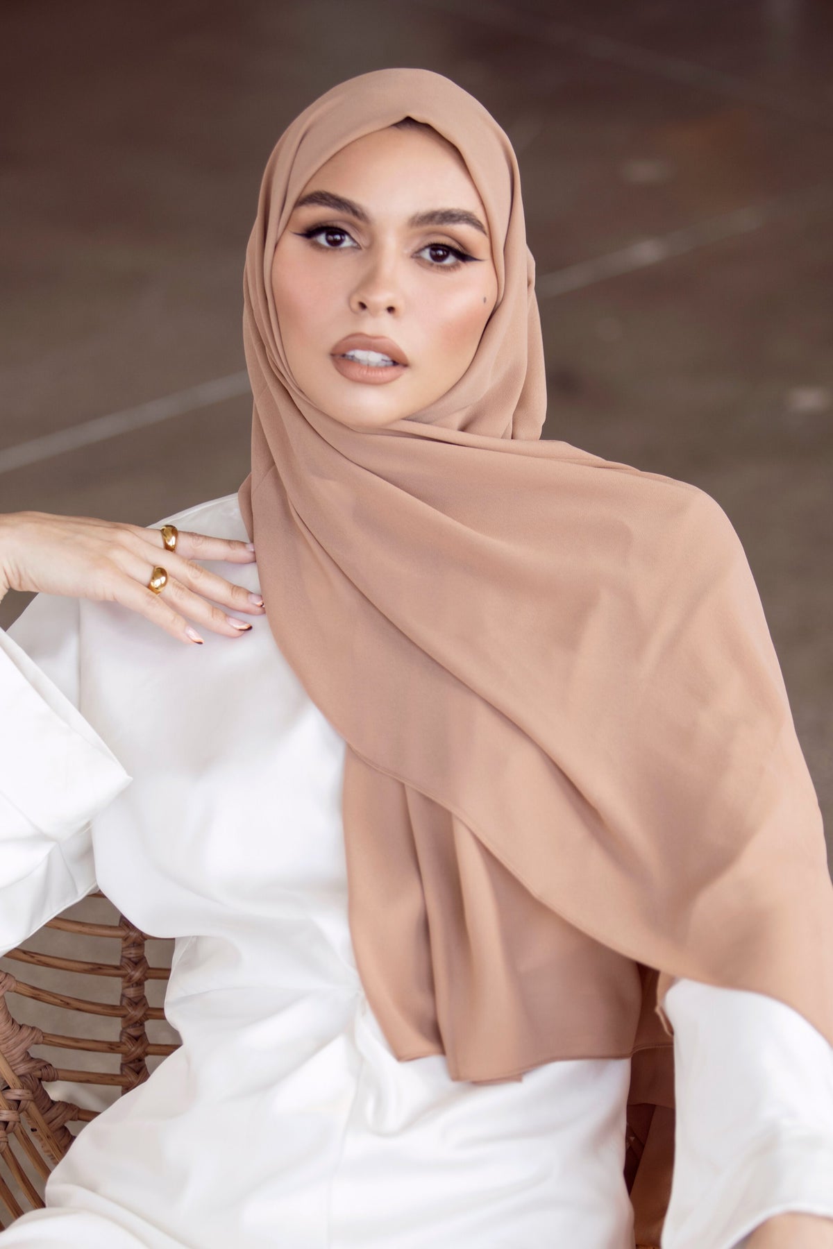 Essential Chiffon Hijab - Natural Veiled Collection 