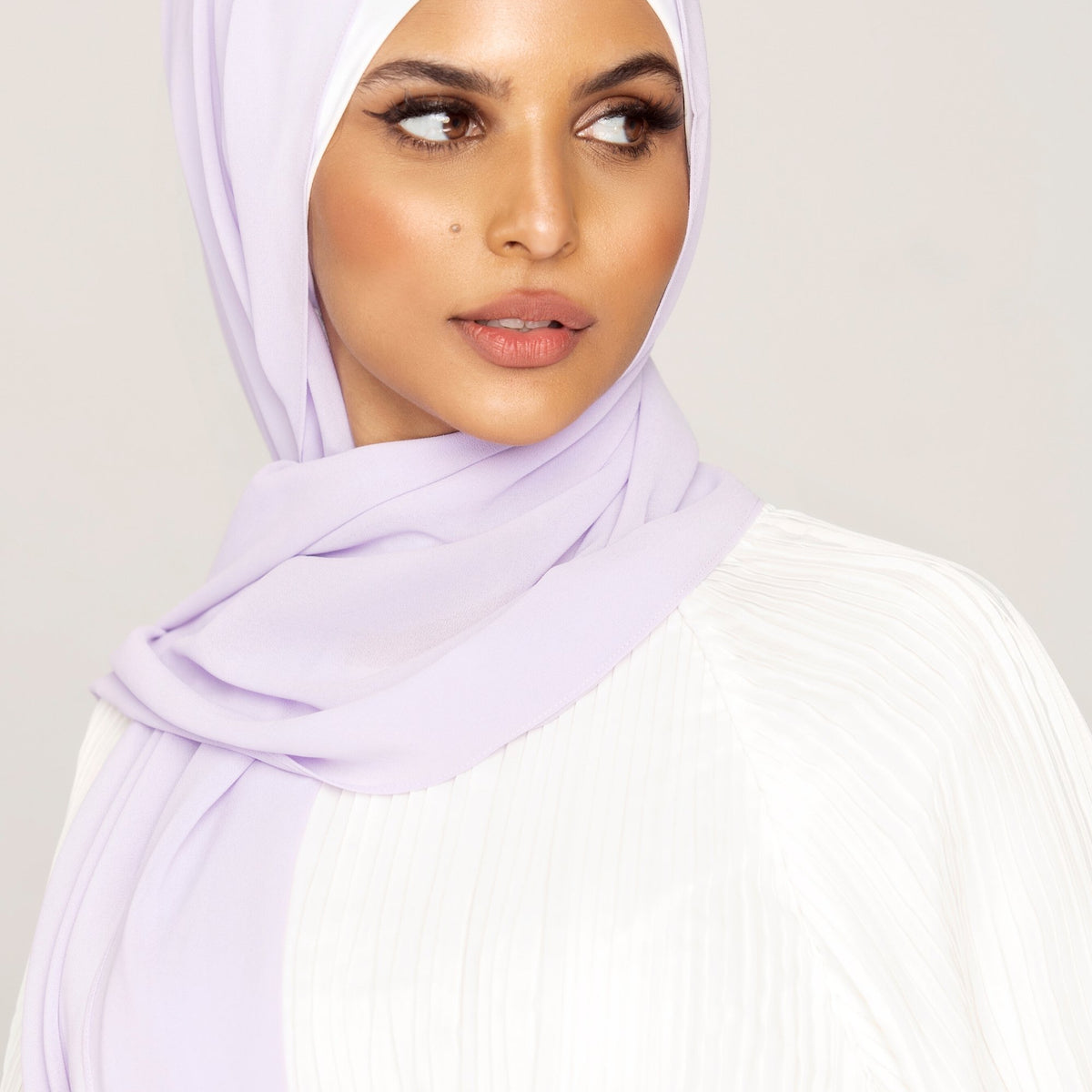 Essential Chiffon Hijab Pastel Lilac