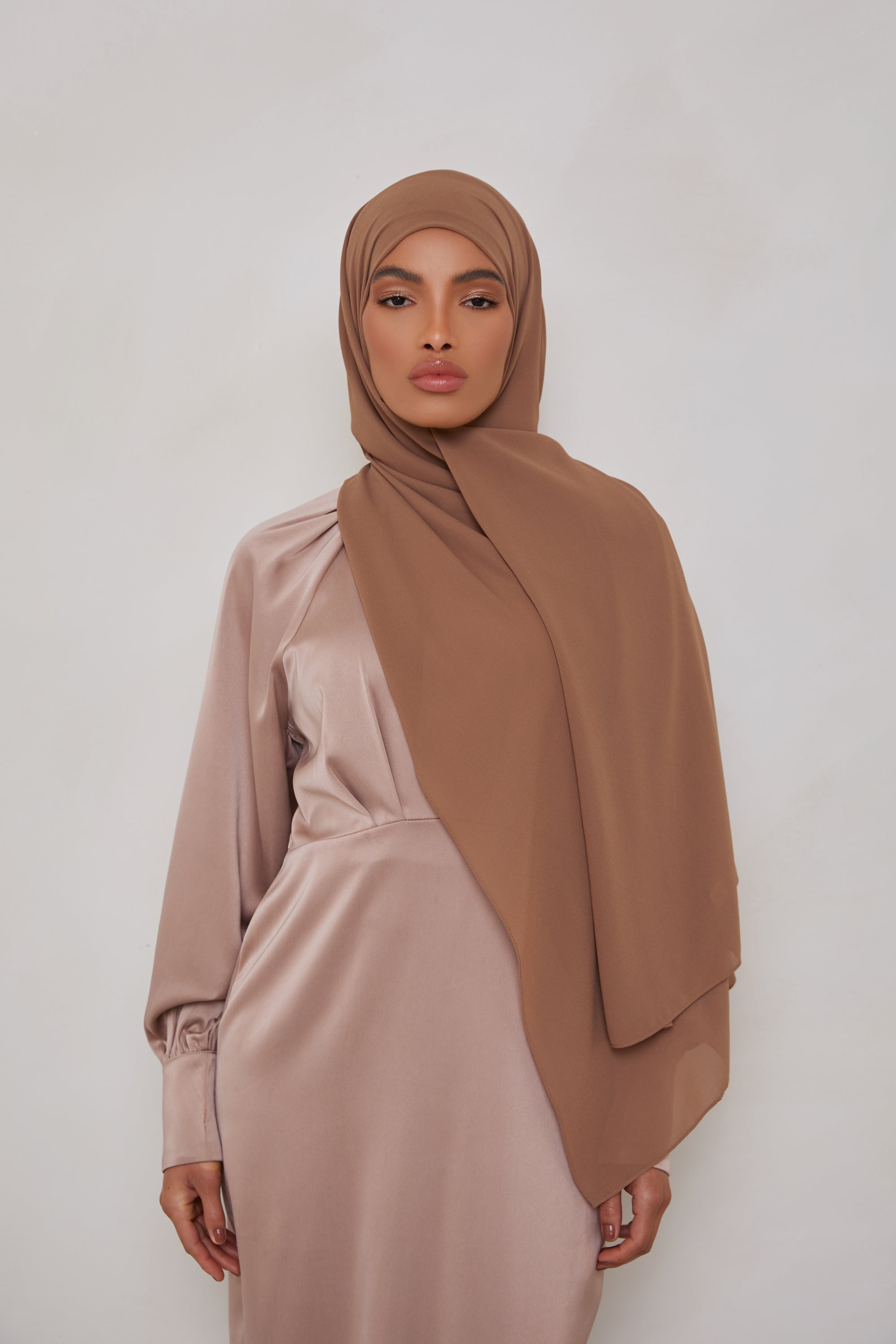 Essential Chiffon Hijab - Tawny Scarves & Shawls Veiled Collection 