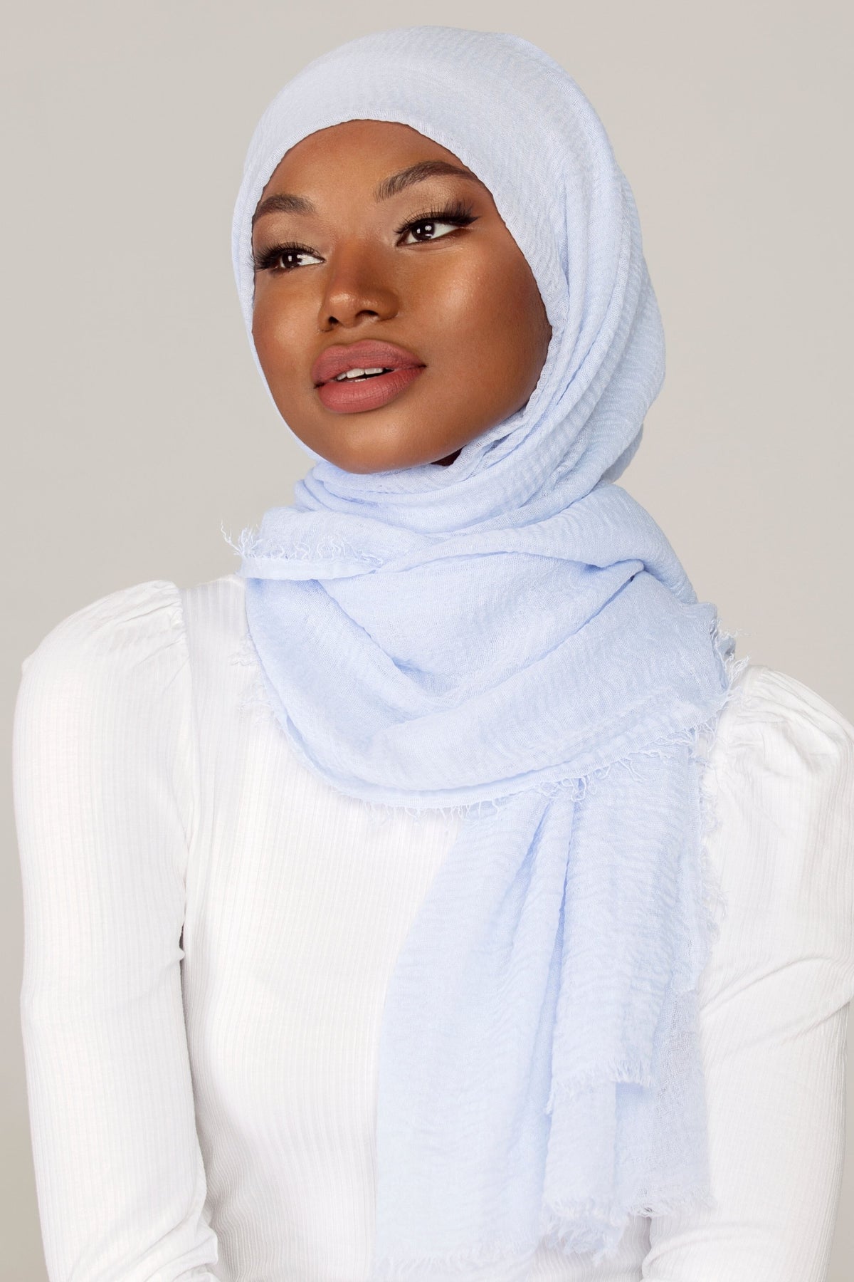 Everyday Crinkle Hijab - Hydrangea Veiled Collection 