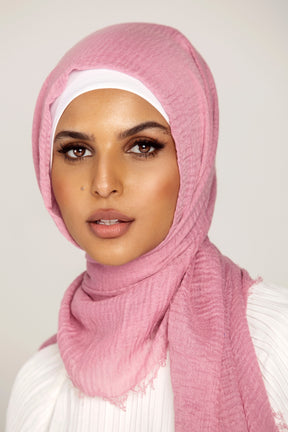 Everyday Crinkle Hijab - Peony Veiled Collection 