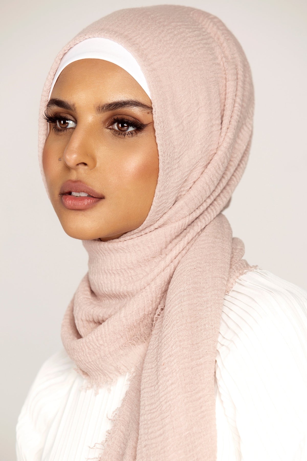 Everyday Crinkle Hijab - Sandstone Veiled Collection 