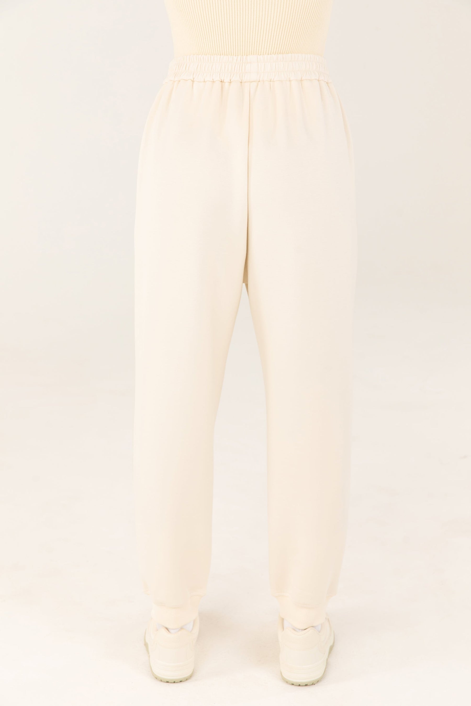 Everyday Jogger Pants - Off White Veiled Collection 