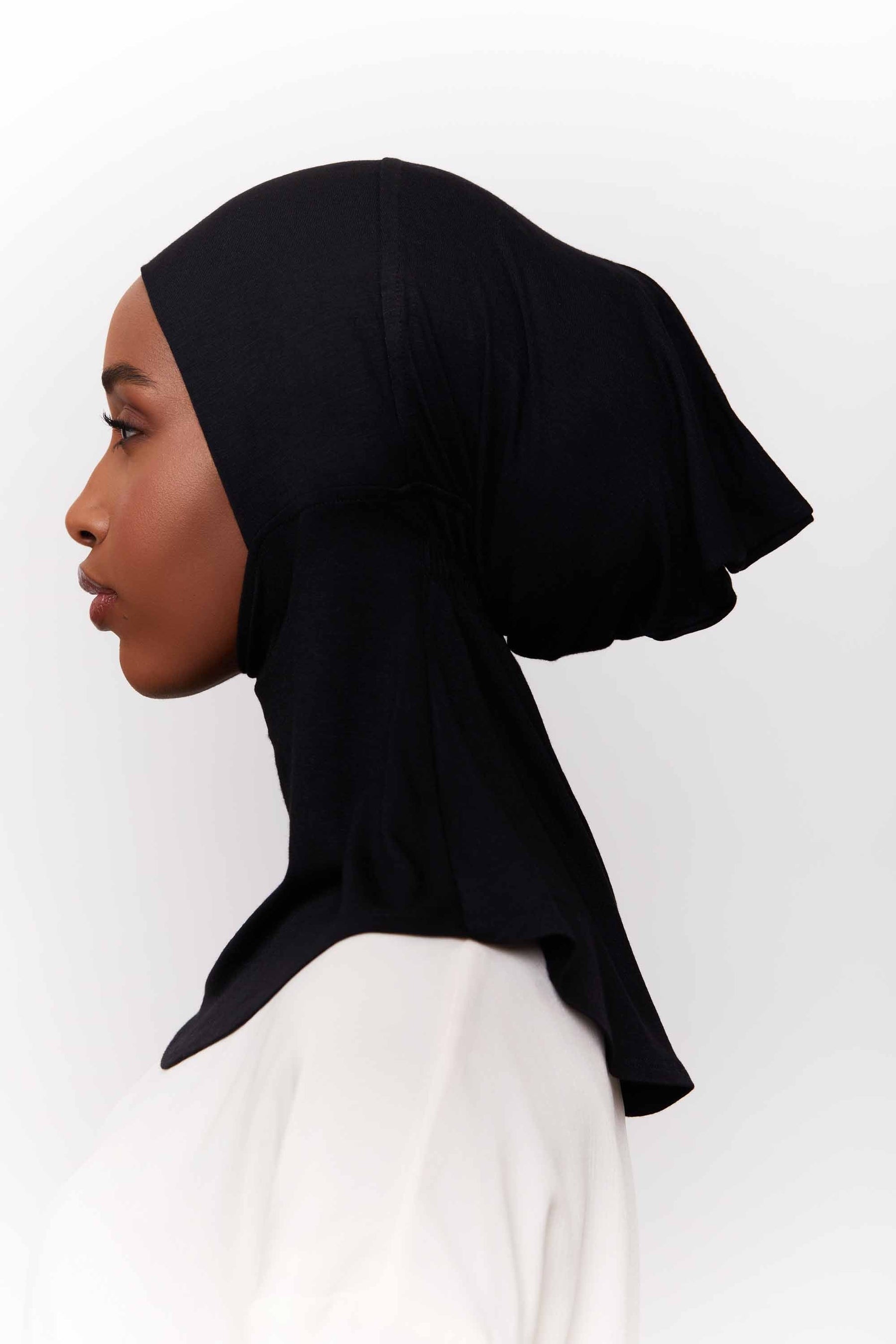 Tonal Hijab/ Undercap Set - Black – Bare Modesty