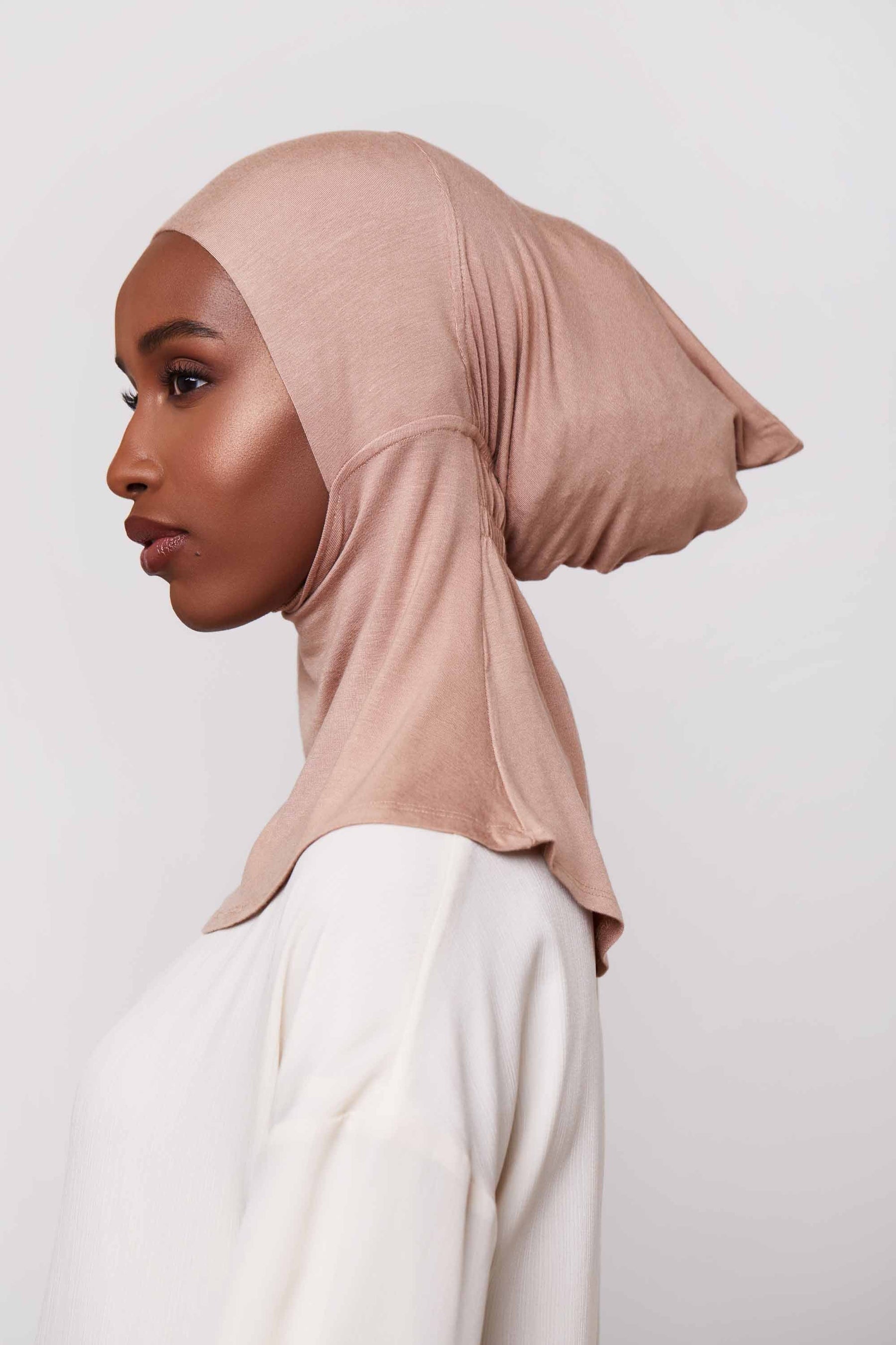 Veiled Collection Full Coverage Undercap - Cafe Brown