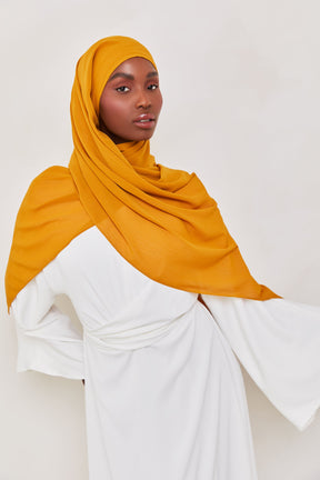 Georgette Crepe Hijab - Cider Veiled Collection 